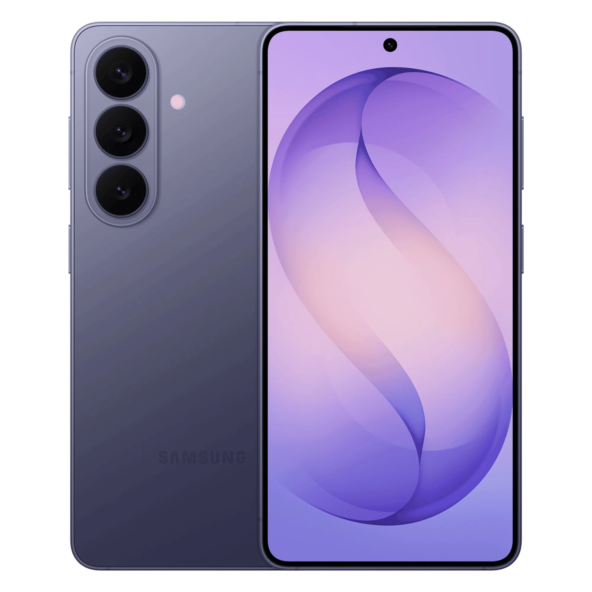 Samsung galaxy s26 5g cobalt violet 12gb 512gb Front Back View