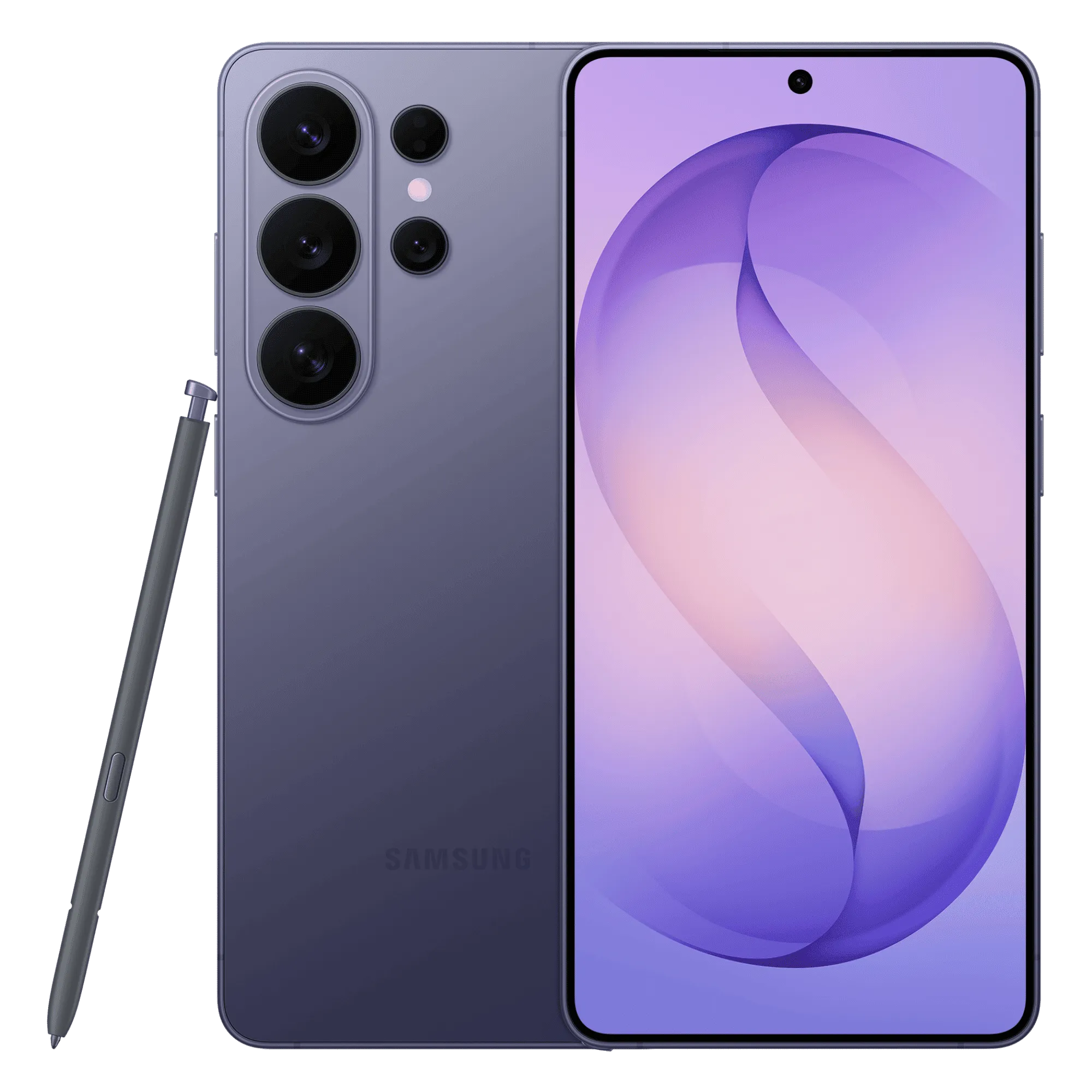 Samsung galaxy s26 ultra 5g cobalt violet 12gb 512gb Front Back View