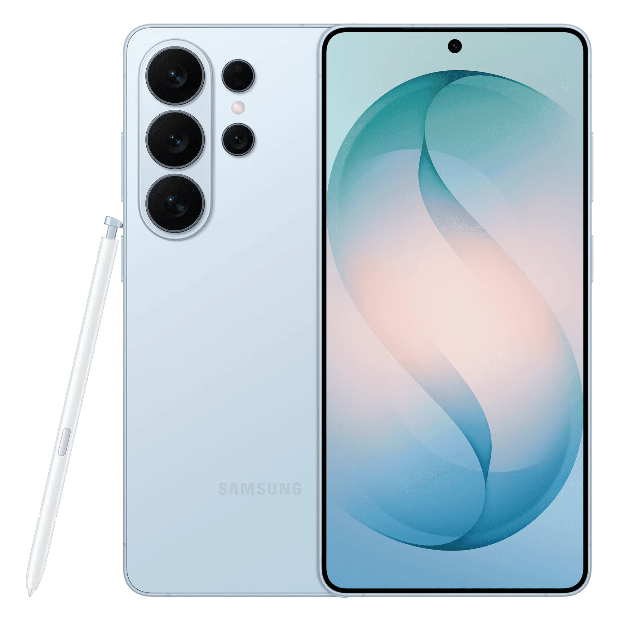 Samsung galaxy s26 ultra 5g sky blue 12gb 256gb Front Back View