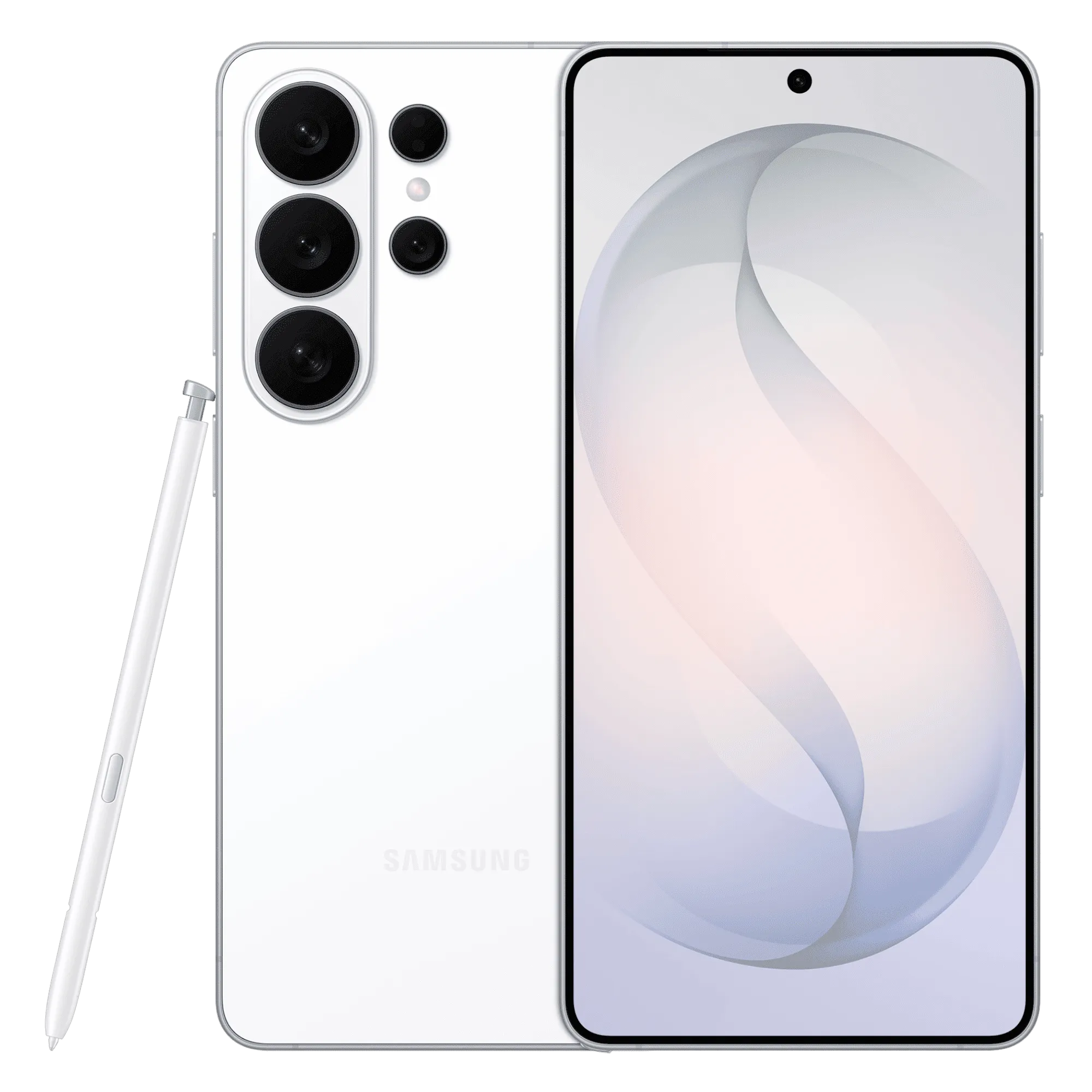 Samsung galaxy s26 ultra 5g white 12gb 512gb Front Back View