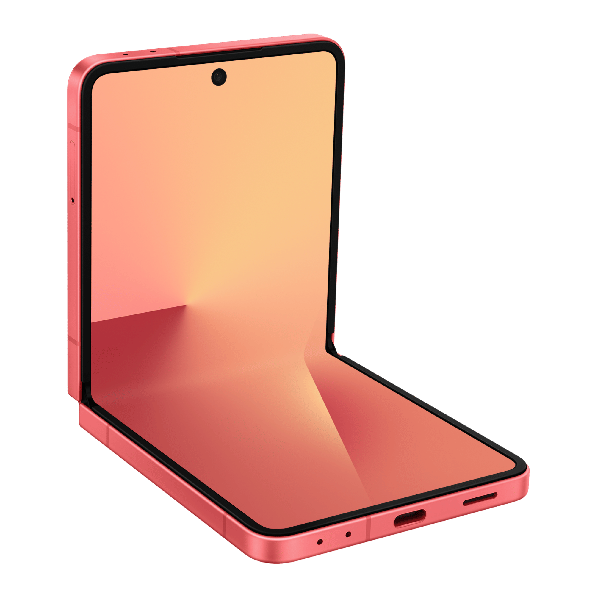 Buy the stylish Samsung Z Flip7 Coral red, 12GB-256GB Now!