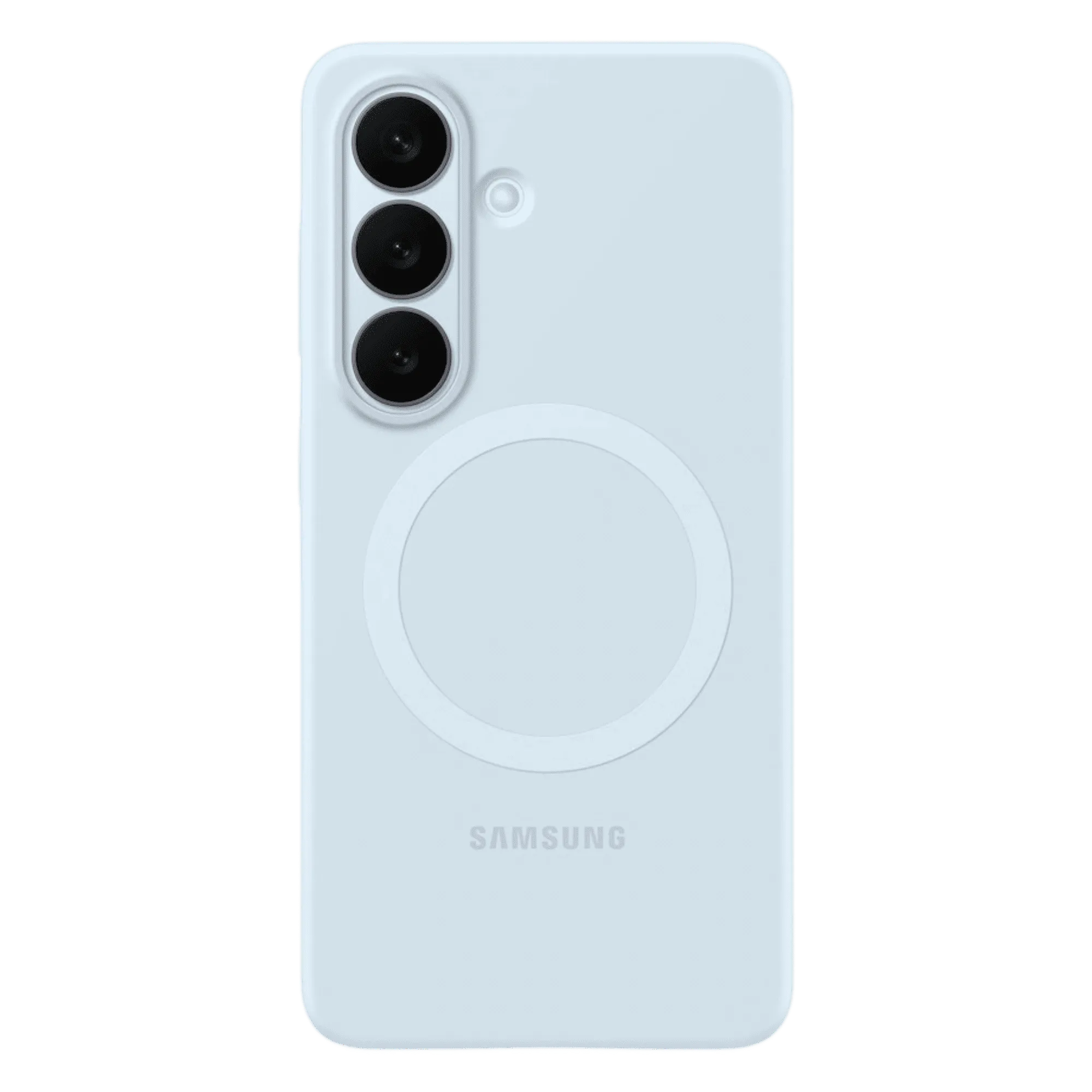 Samsung magsafe case for galaxy s26 5g light blue Back View