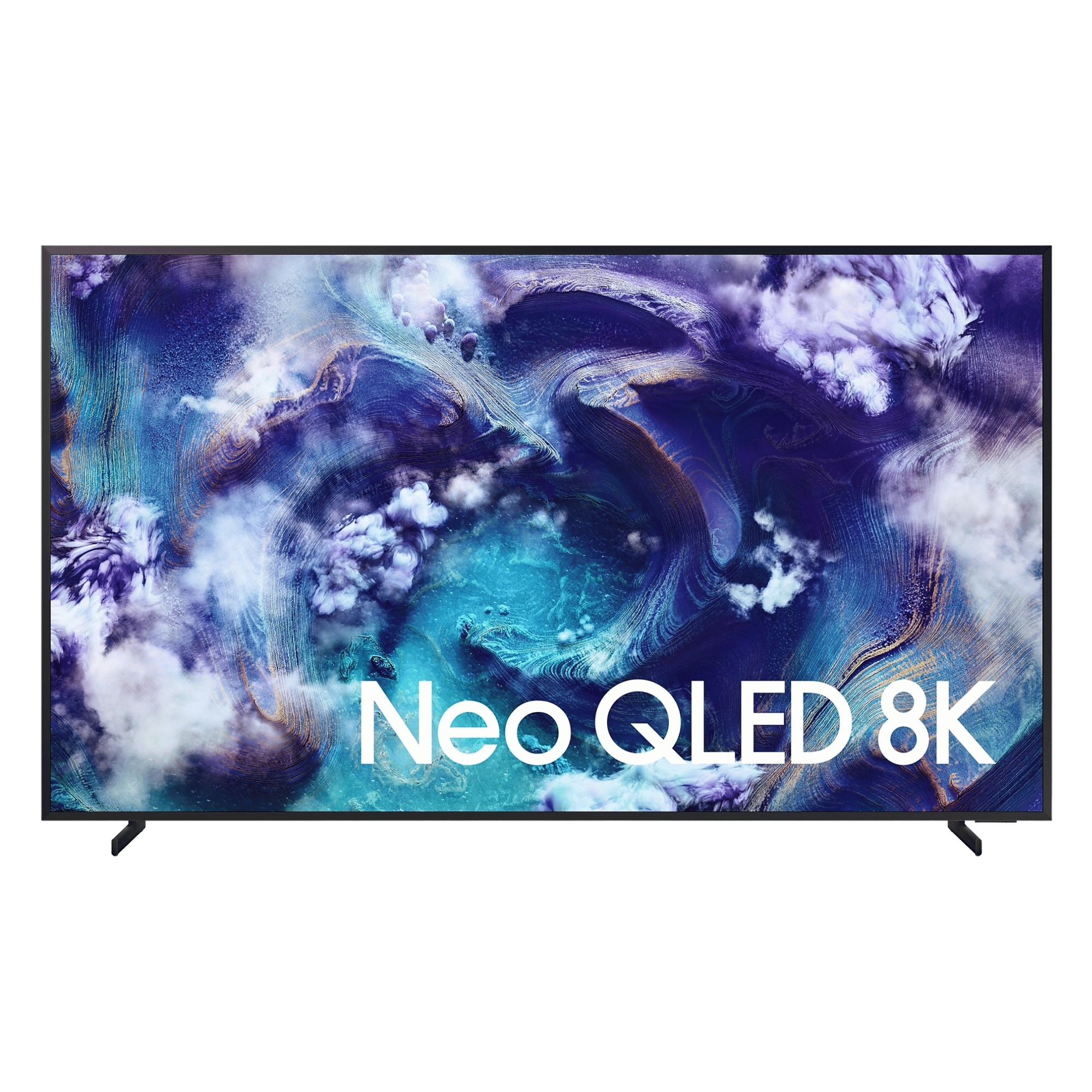 Samsung neo qled 8k smart tv qn900f 75 inch Front View