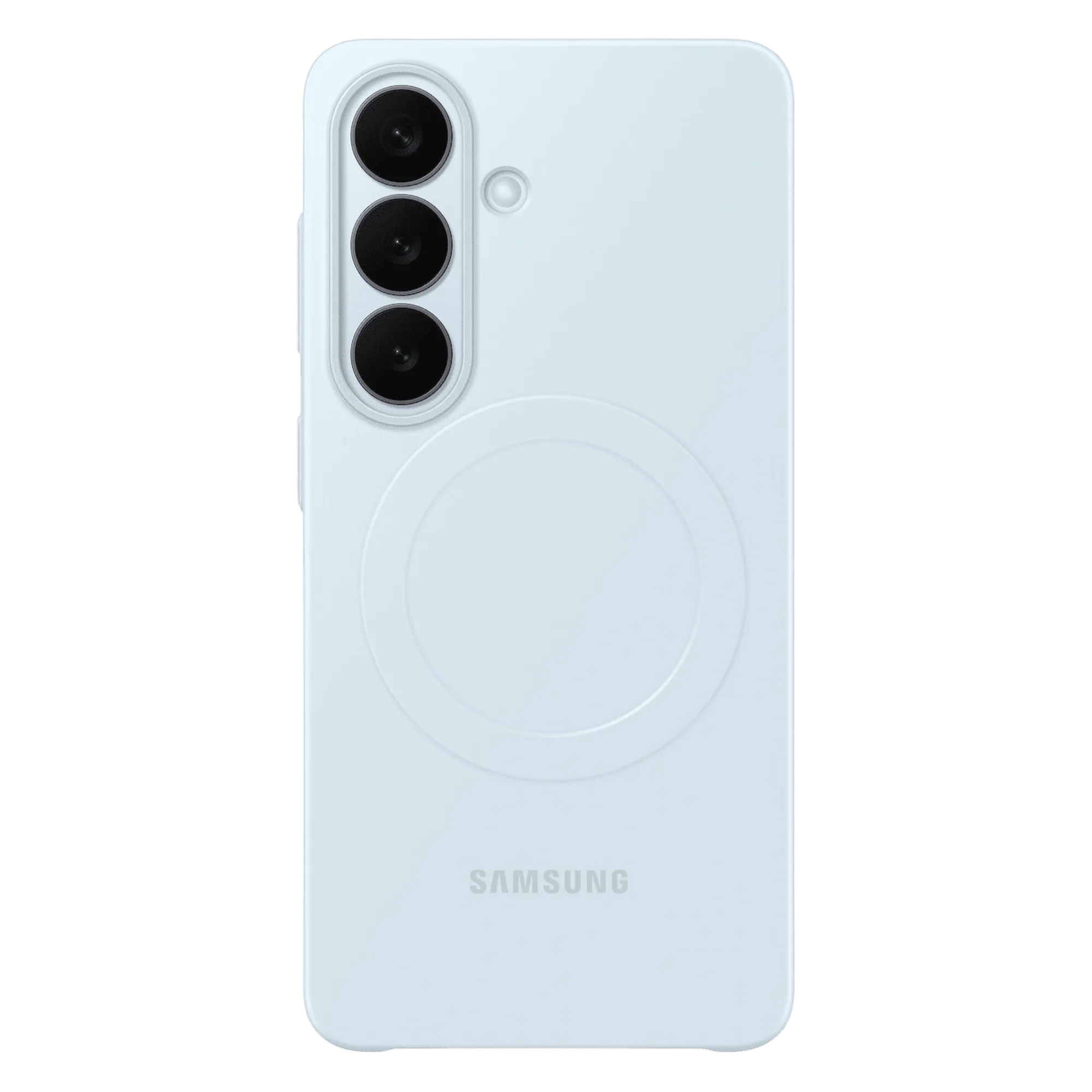 Samsung ultra slim magsafe case for galaxy s26 5g light blue Back View