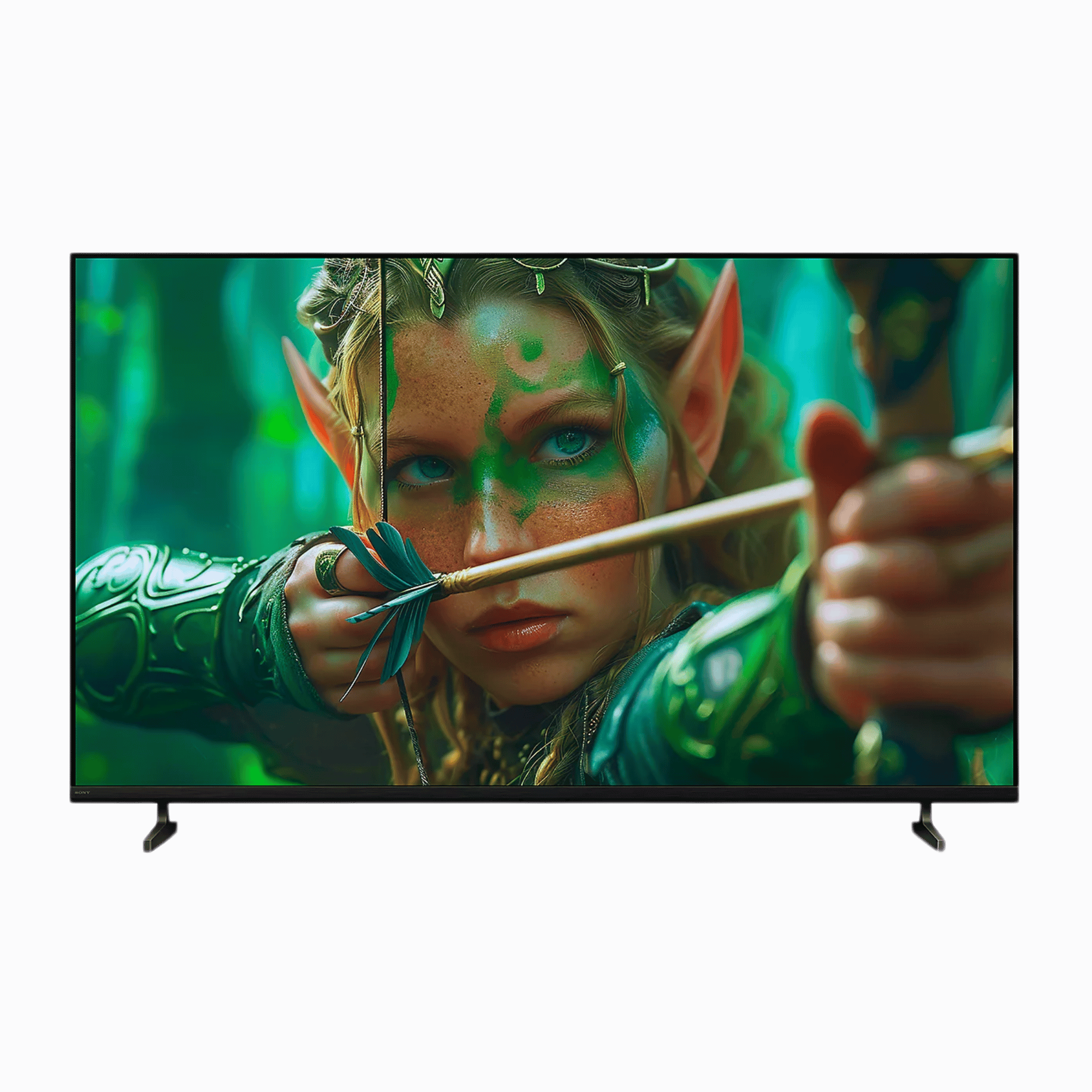 Sony Bravia 4K Ultra HD Smart LED Google TV S25M2 50 inch front vieww