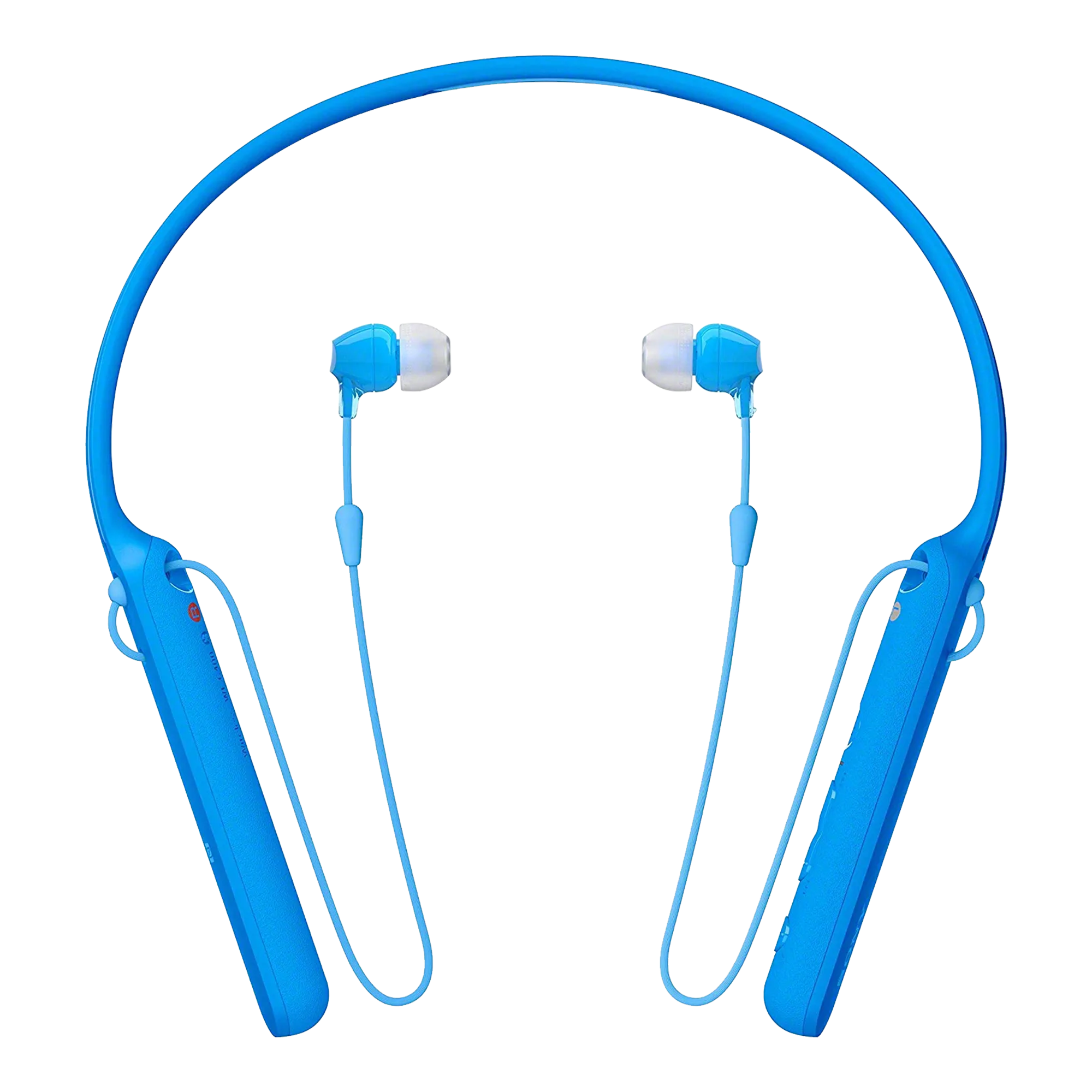 Buy the Sony WI-C400 Bluetooth Headset, Blue at an Offer!