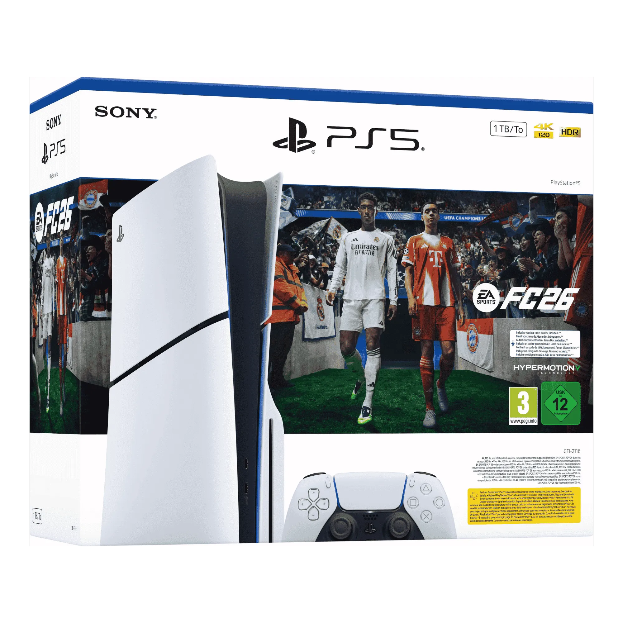 Sony PlayStation Slim Standard Standalone EA Sports FC 26 - Main Image