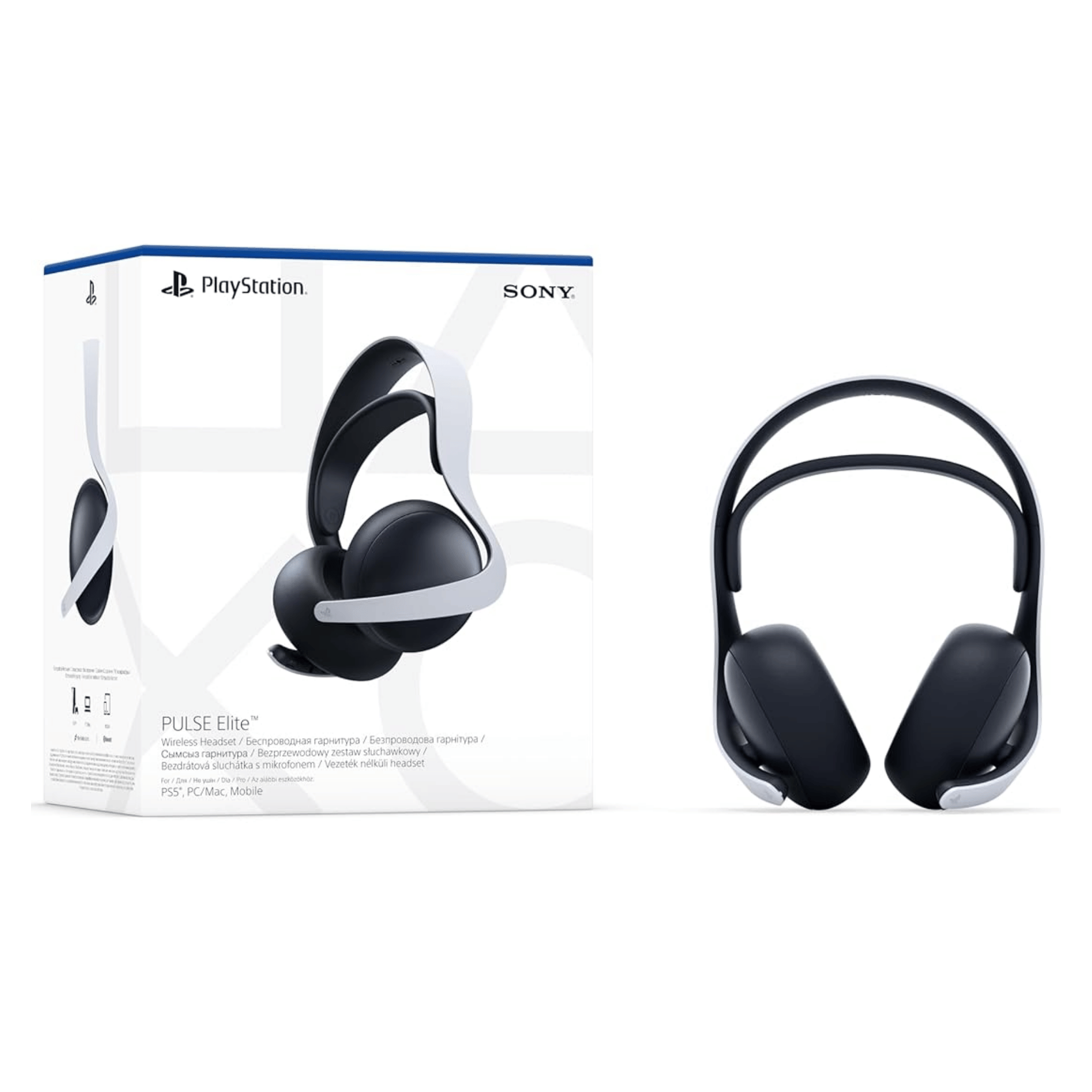 Get Sony PS5 Pulse Elite Wireless Headset (White) at Poorvika
