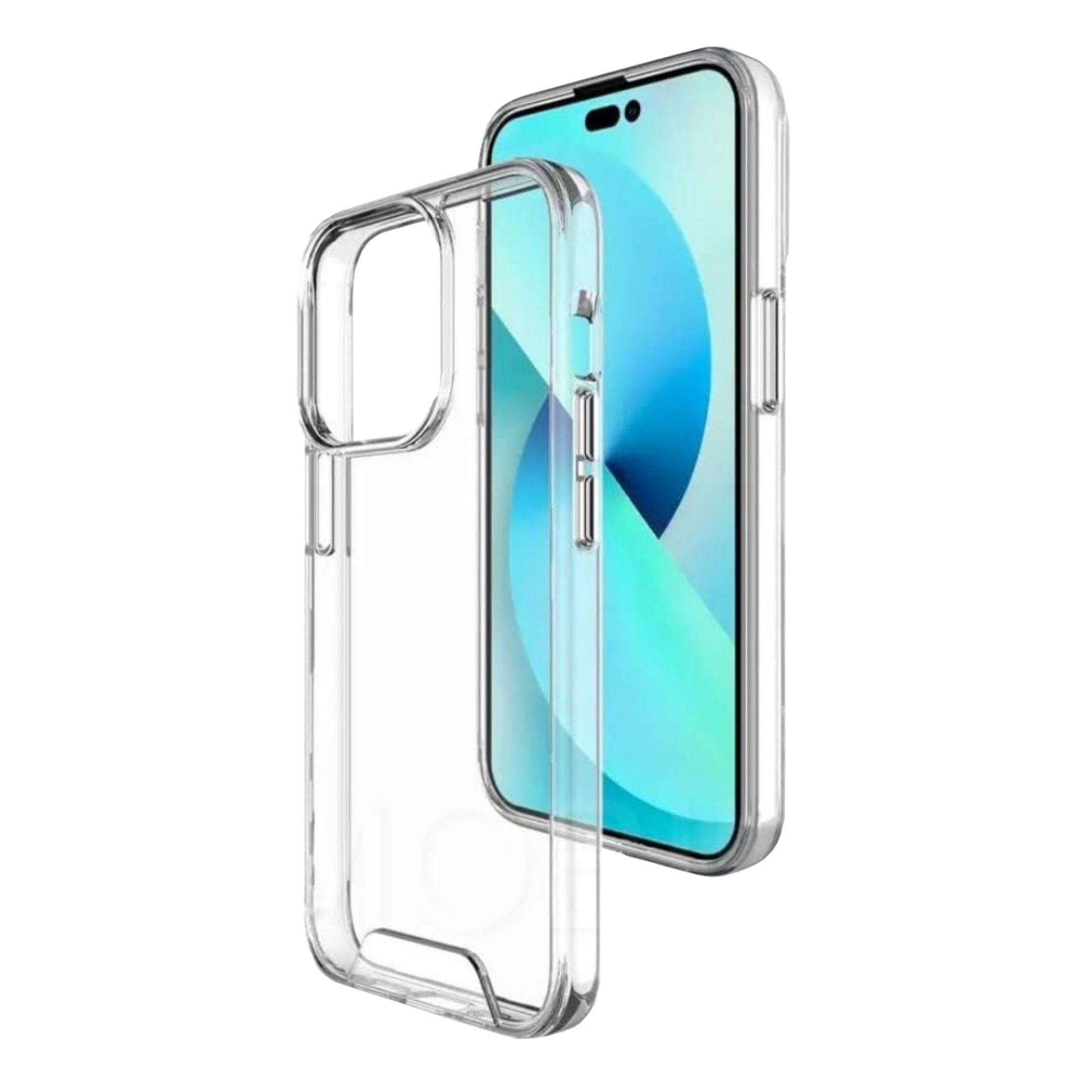 Space Hard Clear Case For Apple iPhone 15 (Transparent)