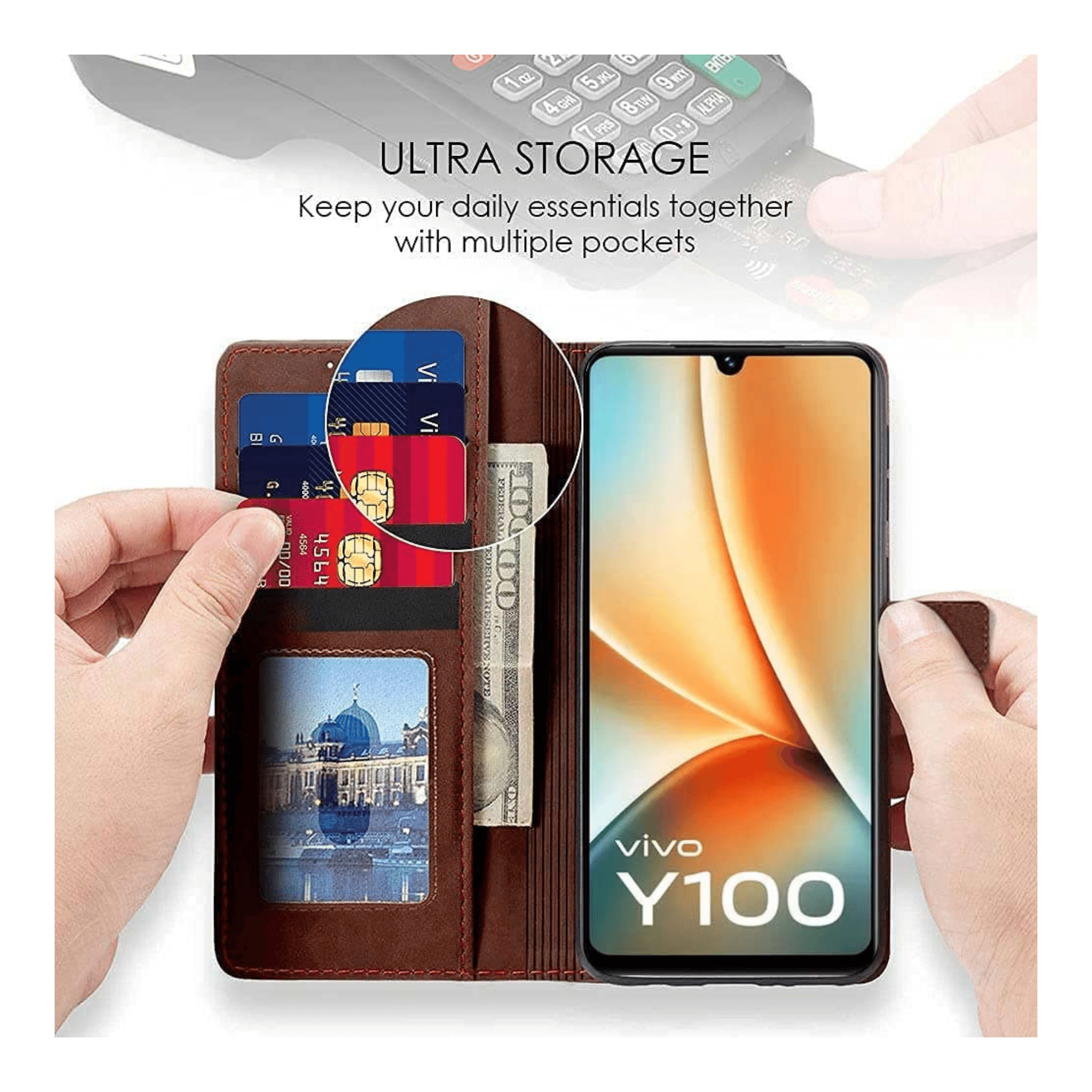 Flip Cover For Vivo Y11 Best Cover Buy Trumbote Flip Cover For
