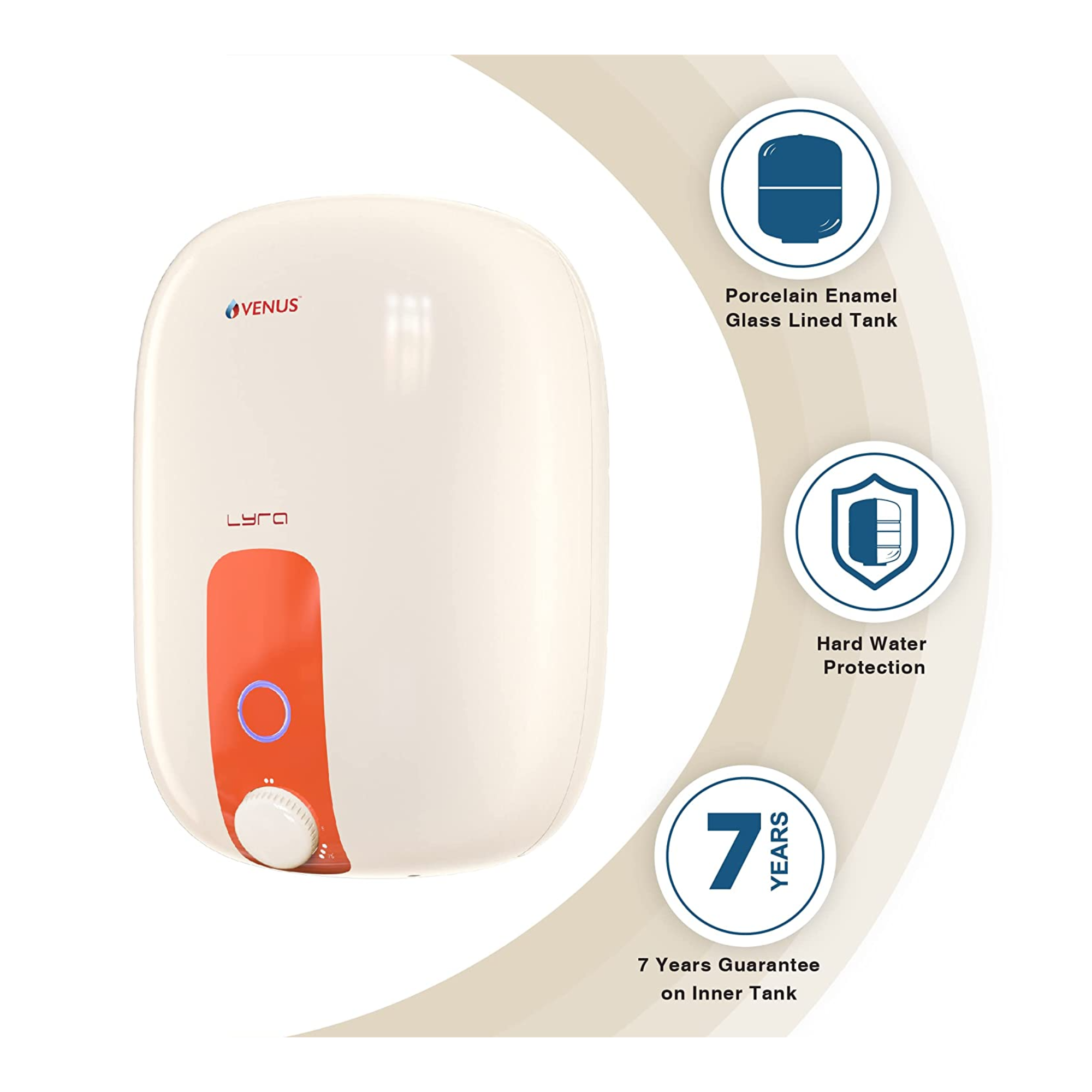 Lyra Nexus Venus Lyra Smart Water Heater Buy Venus Lyra Smart 15 L