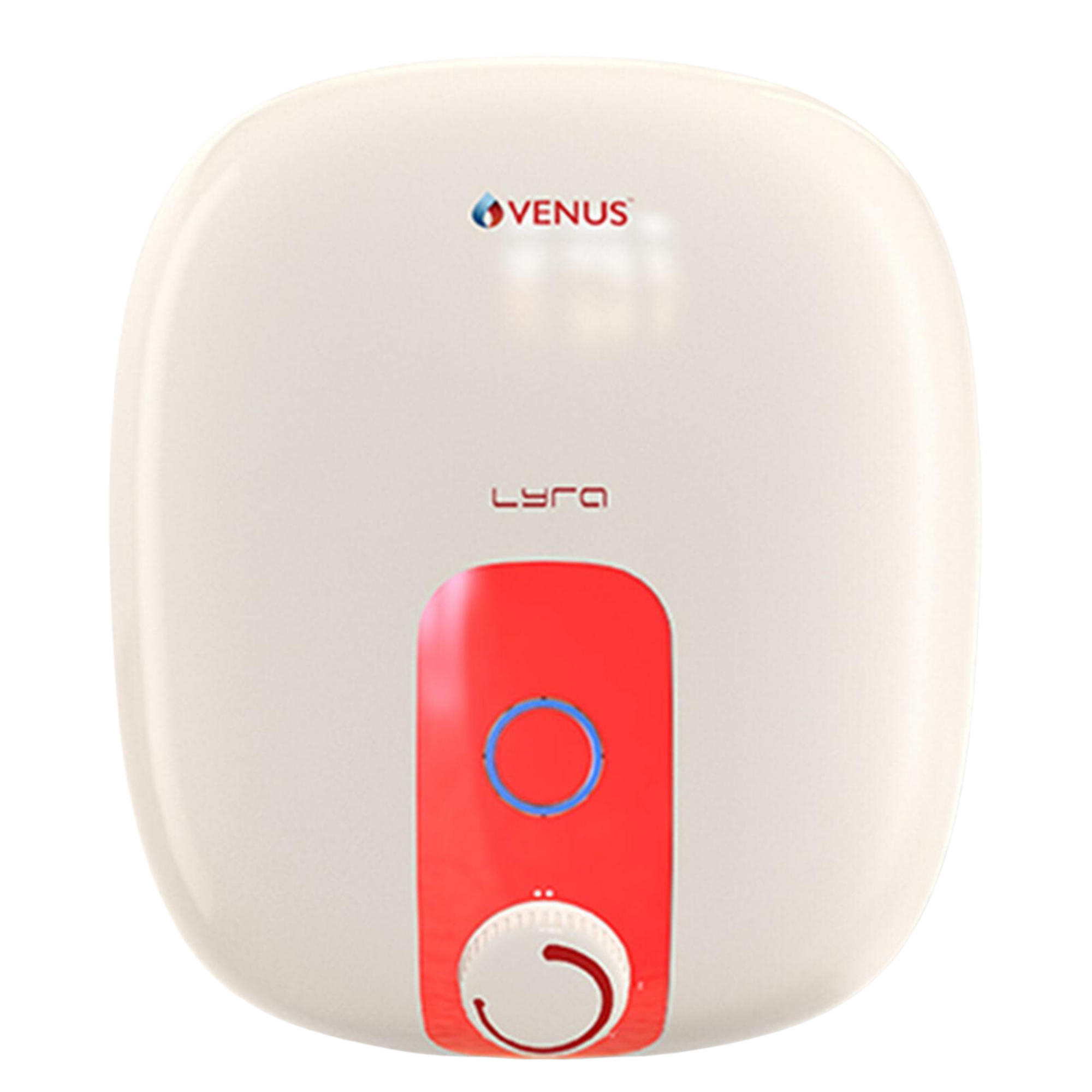Venus Lyra Storage Water Heater 15 ltr Ivory Red