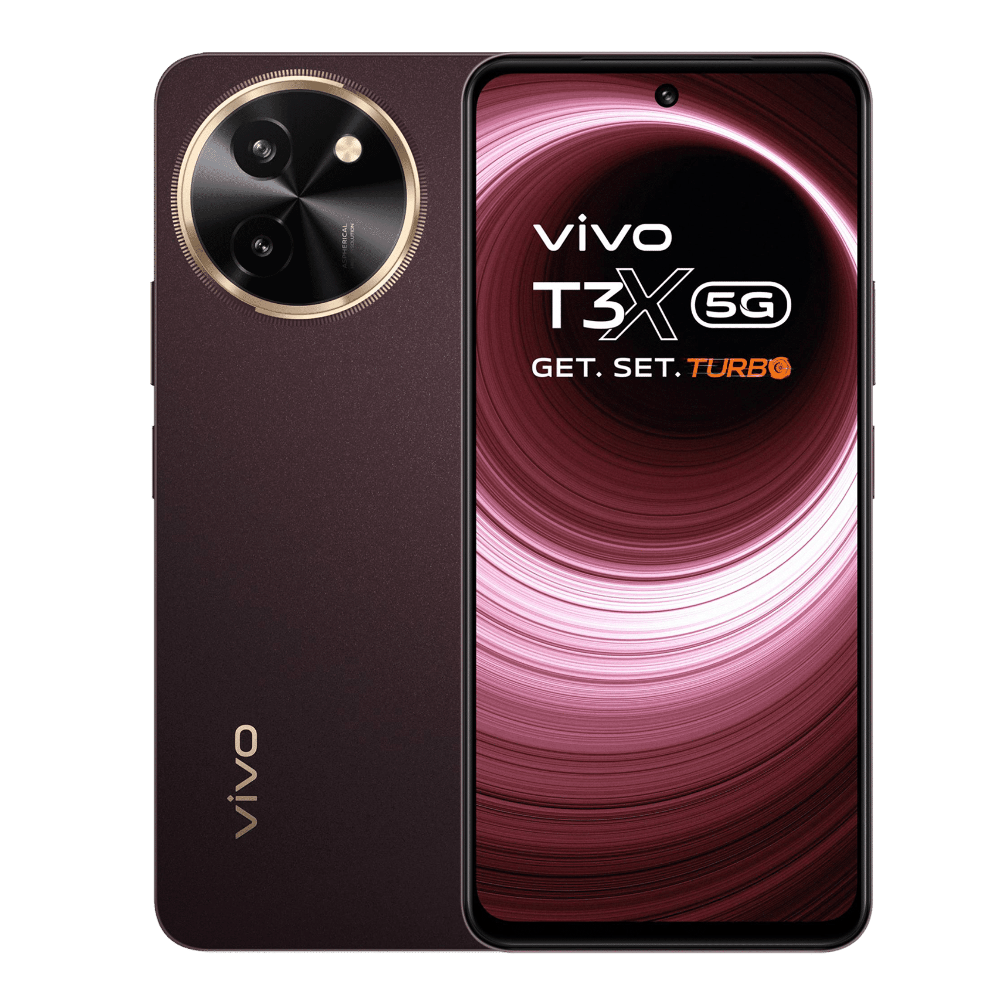 Get the Vibrant Vivo T3x 5G Crimson Bliss, 6GB-128GB Now!