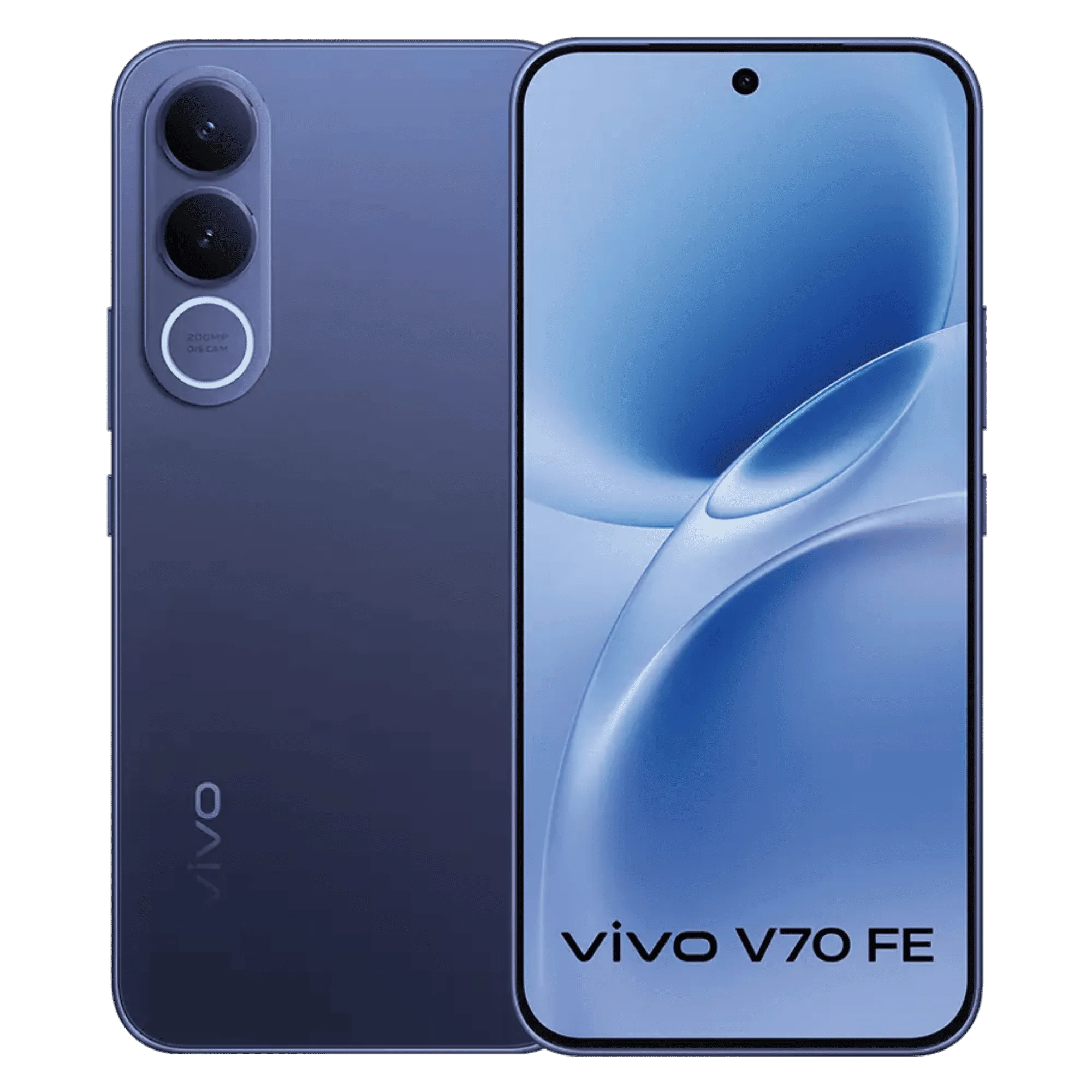 Vivo v70 fe 5g monsoon blue 12gb 256gb Front Back View