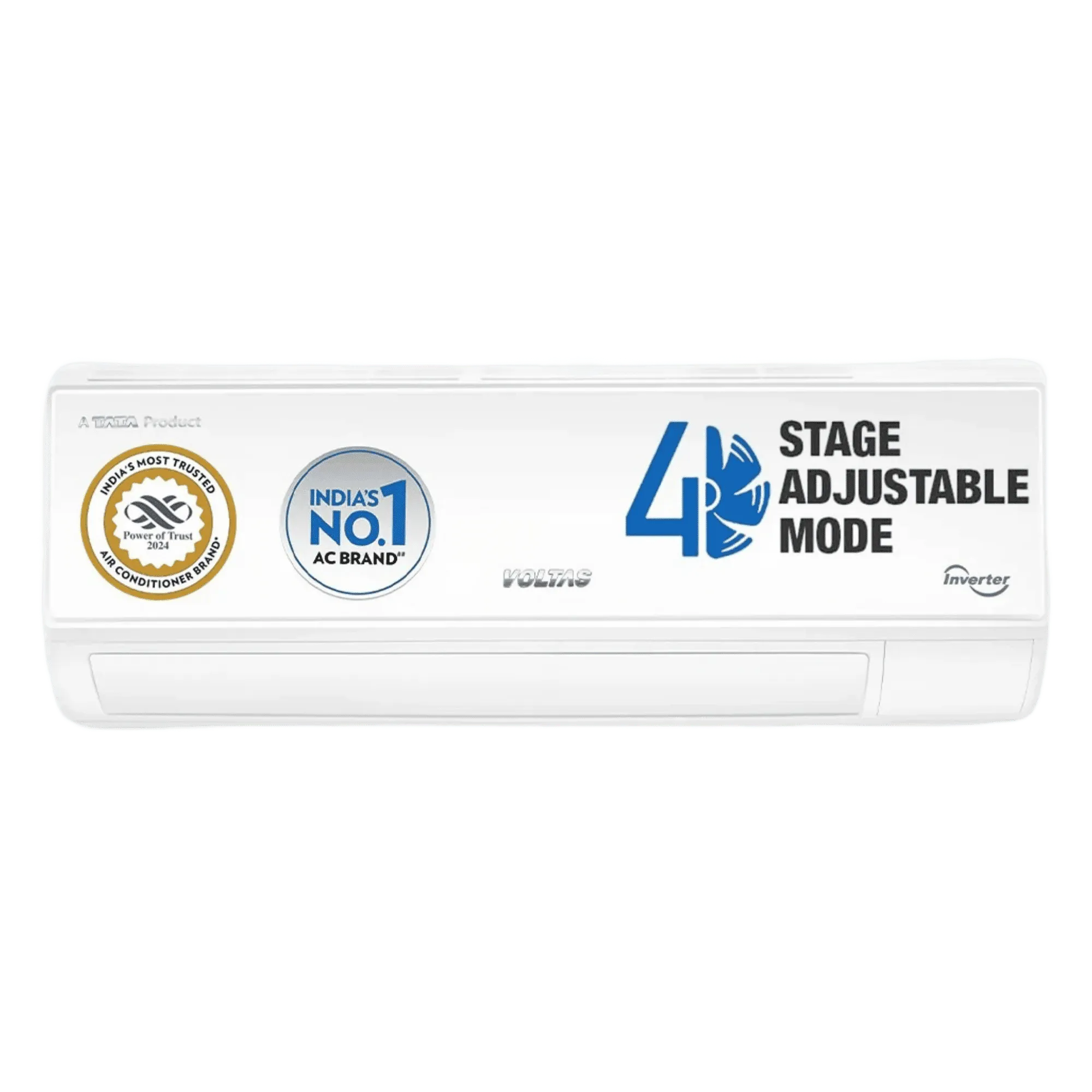 Voltas sac 1 ton 3 star inverter split ac 123v cae 1 ton 3 star Front View