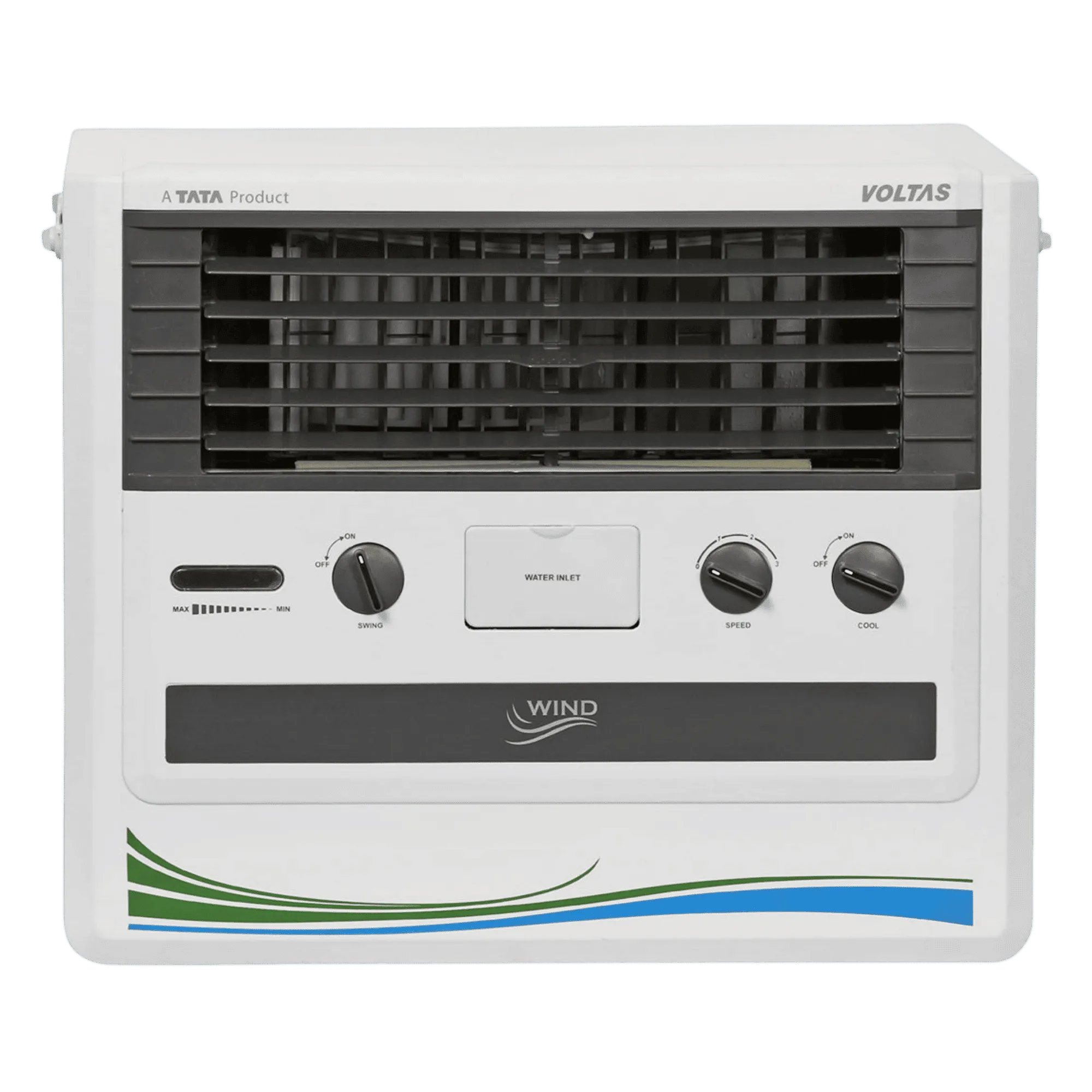 Voltas wind 54 l ww window air cooler white 54 l Front View
