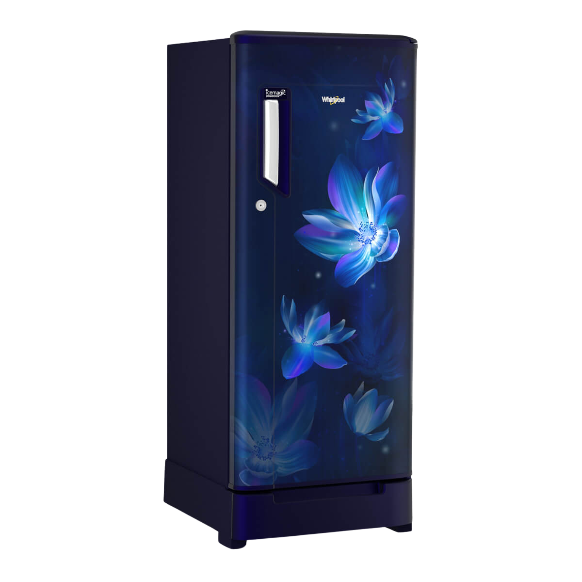 Whirlpool192L Single Door 3Star Fridge|Sapphire Flower Rain