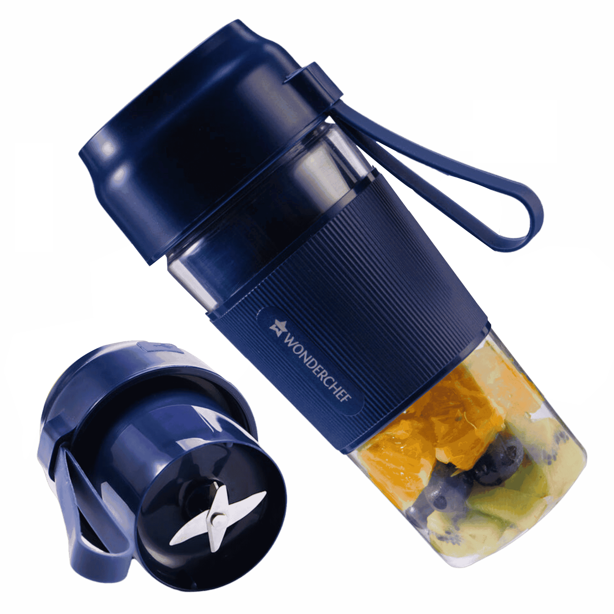 Buy Wonderchef Nutri Cup Portable 300ml Hand Blender Blue!