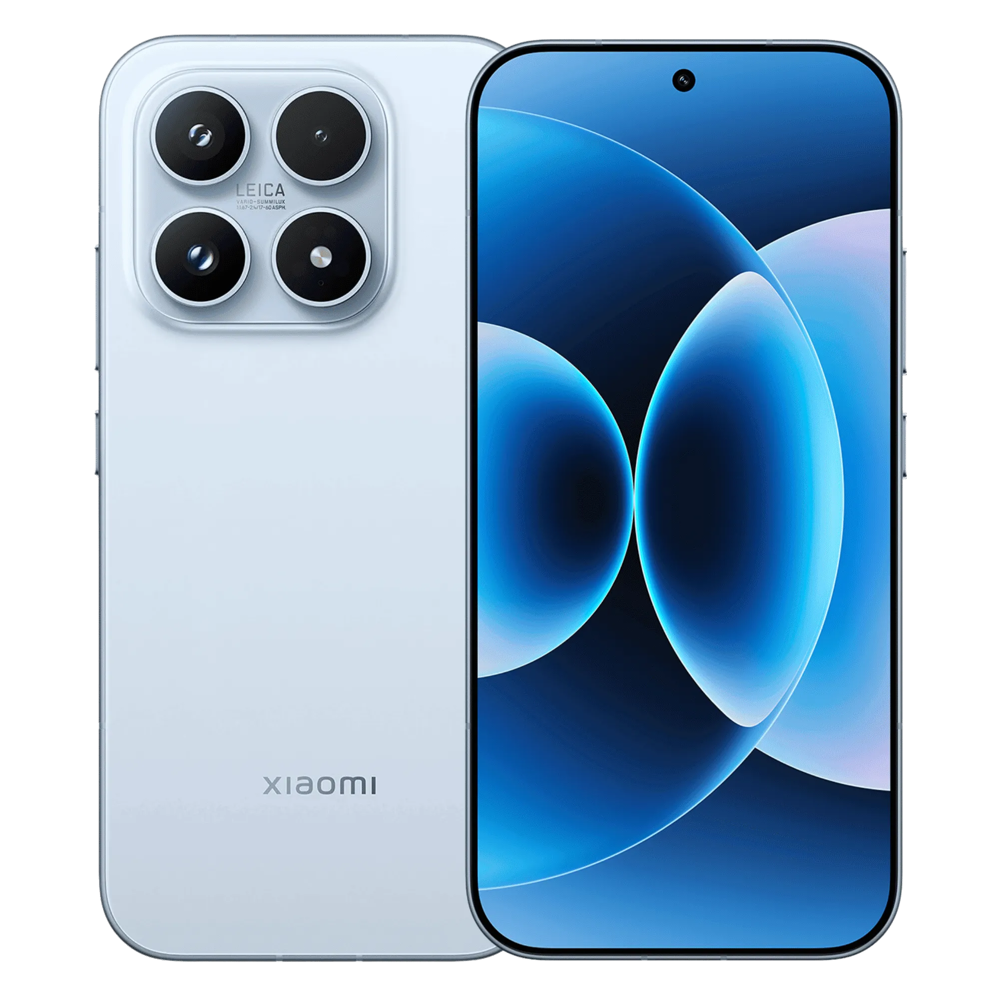 Xiaomi 17 5g ice blue 12gb 512gb Front Back View