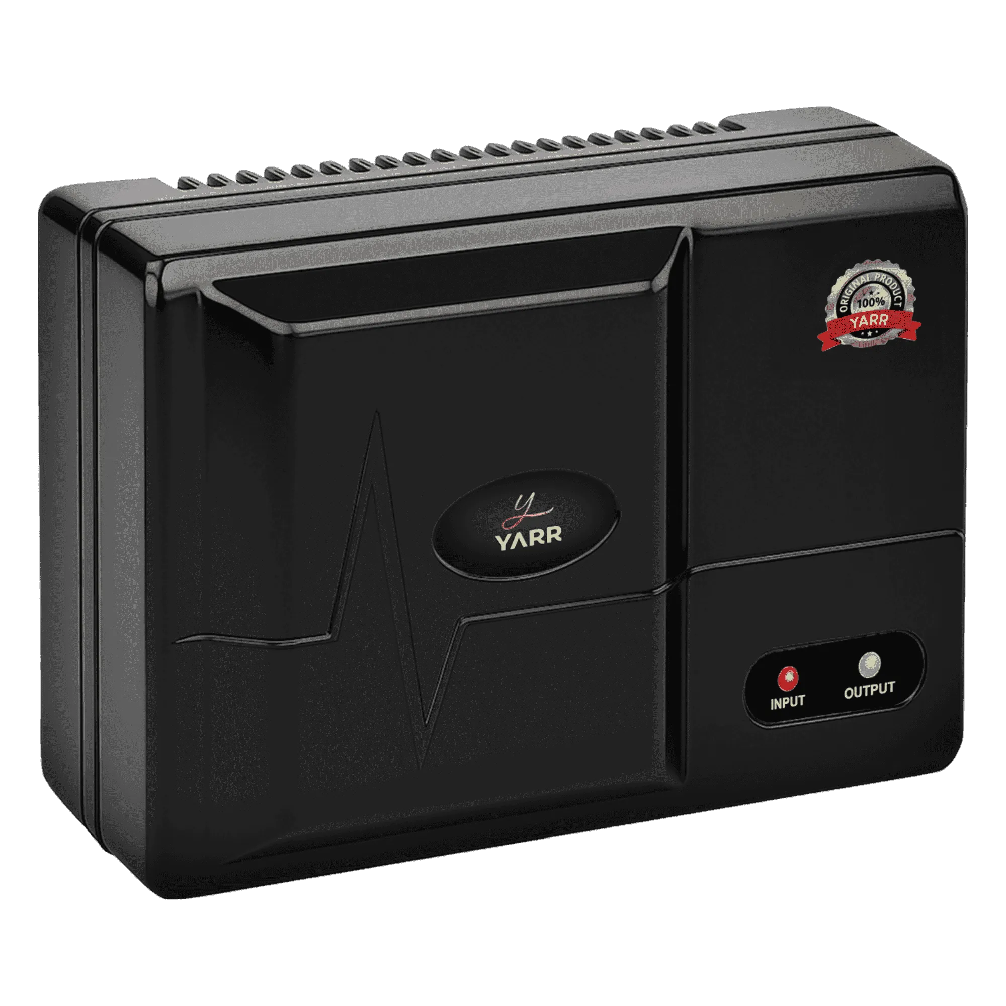 Yarr power portect 4 amps voltage stabilizer black Front Left View Image