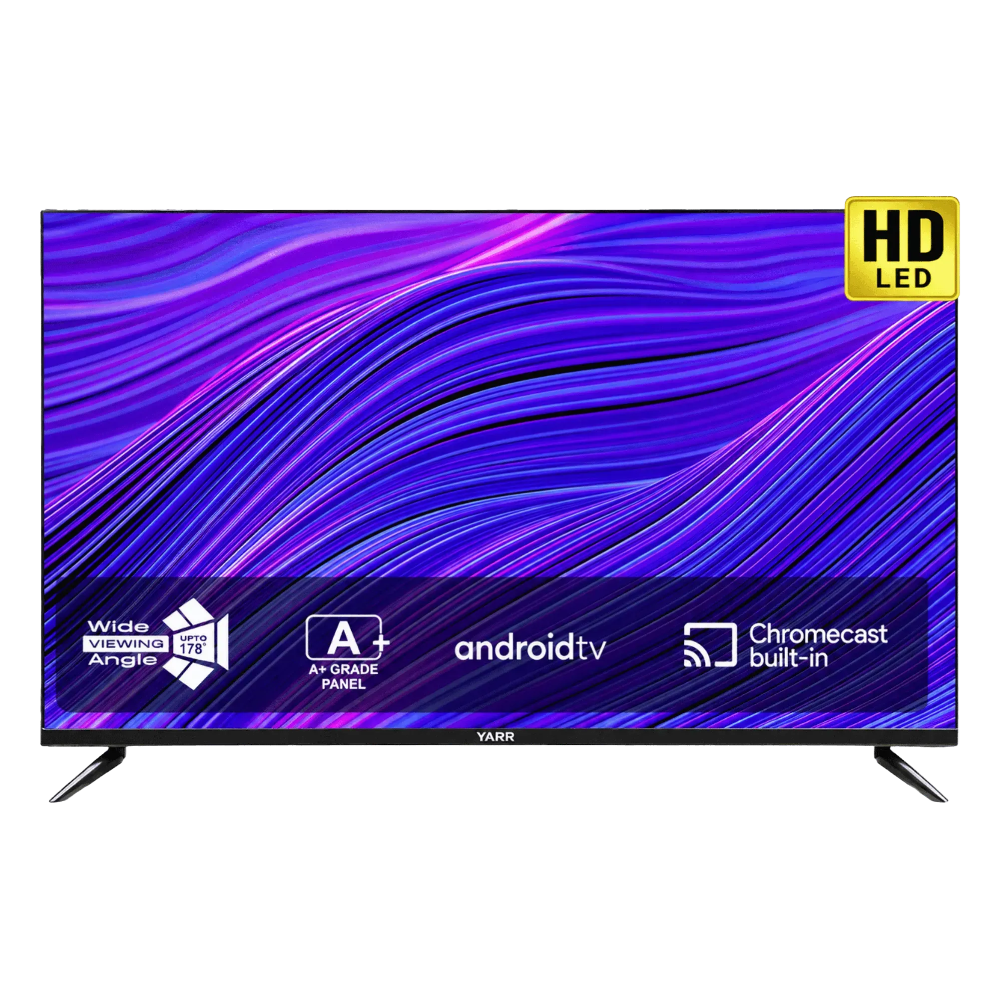 Yarr yr a32shlt hd ready led smart tv 32 inch Front View