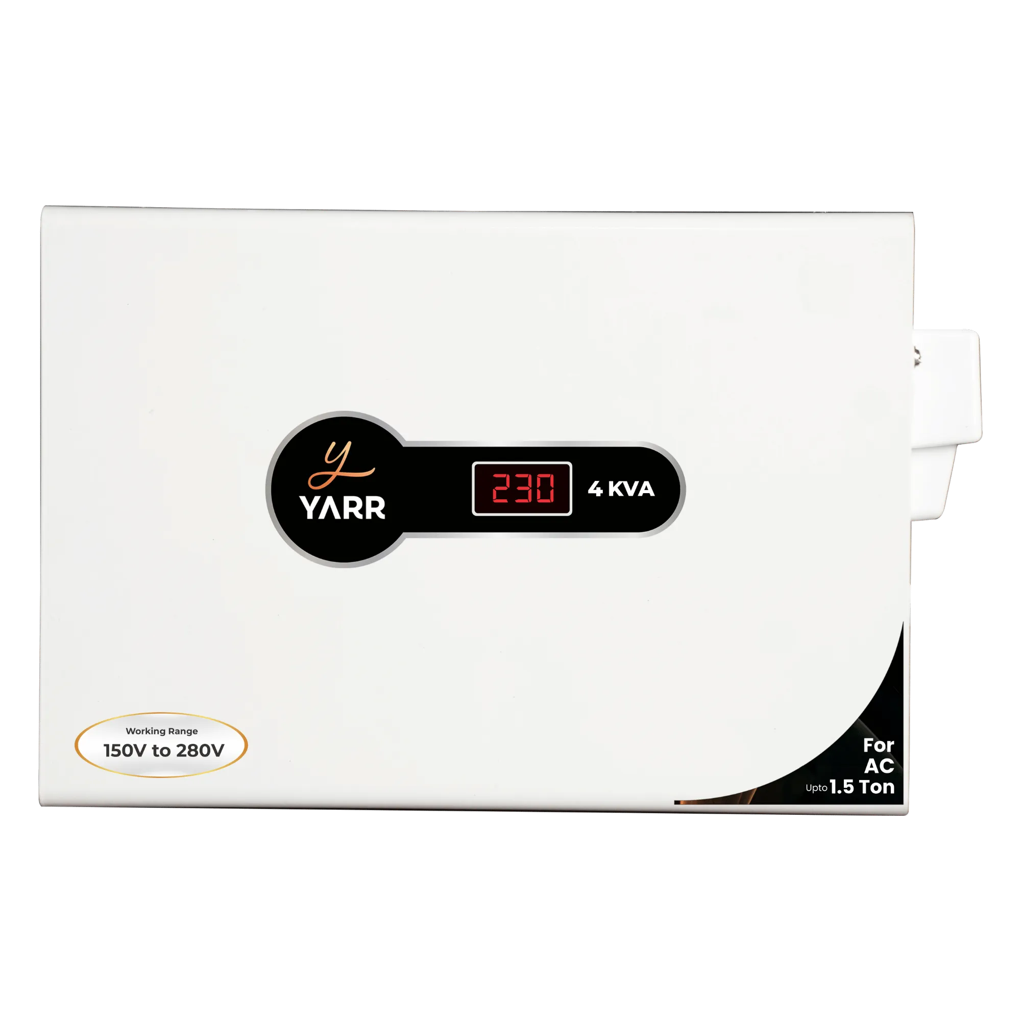 Yarr yr db 4150 12 amps voltage stabilizer white Front View Image