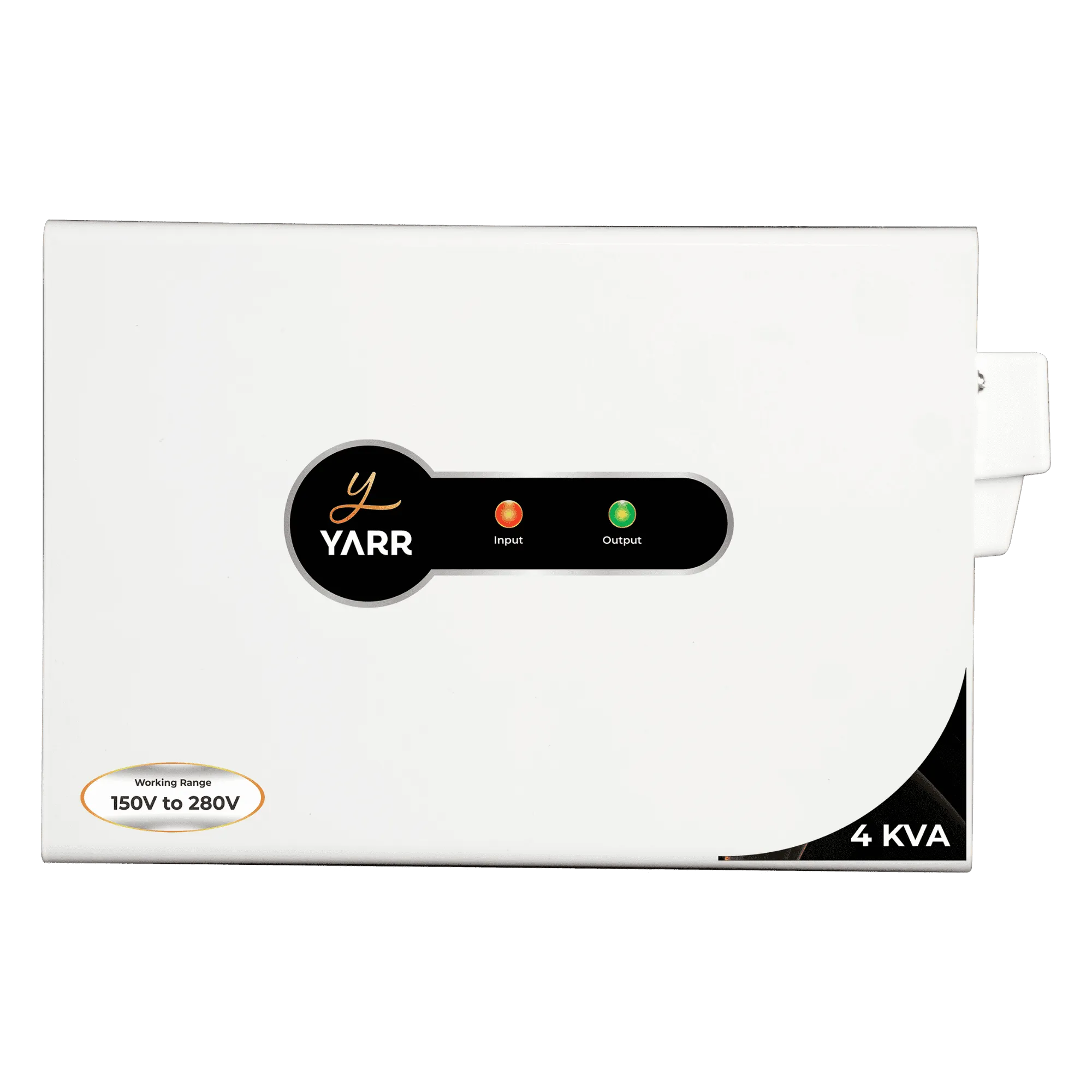 Yarr yr db 4150 12 amps voltage stabilizer white Front View