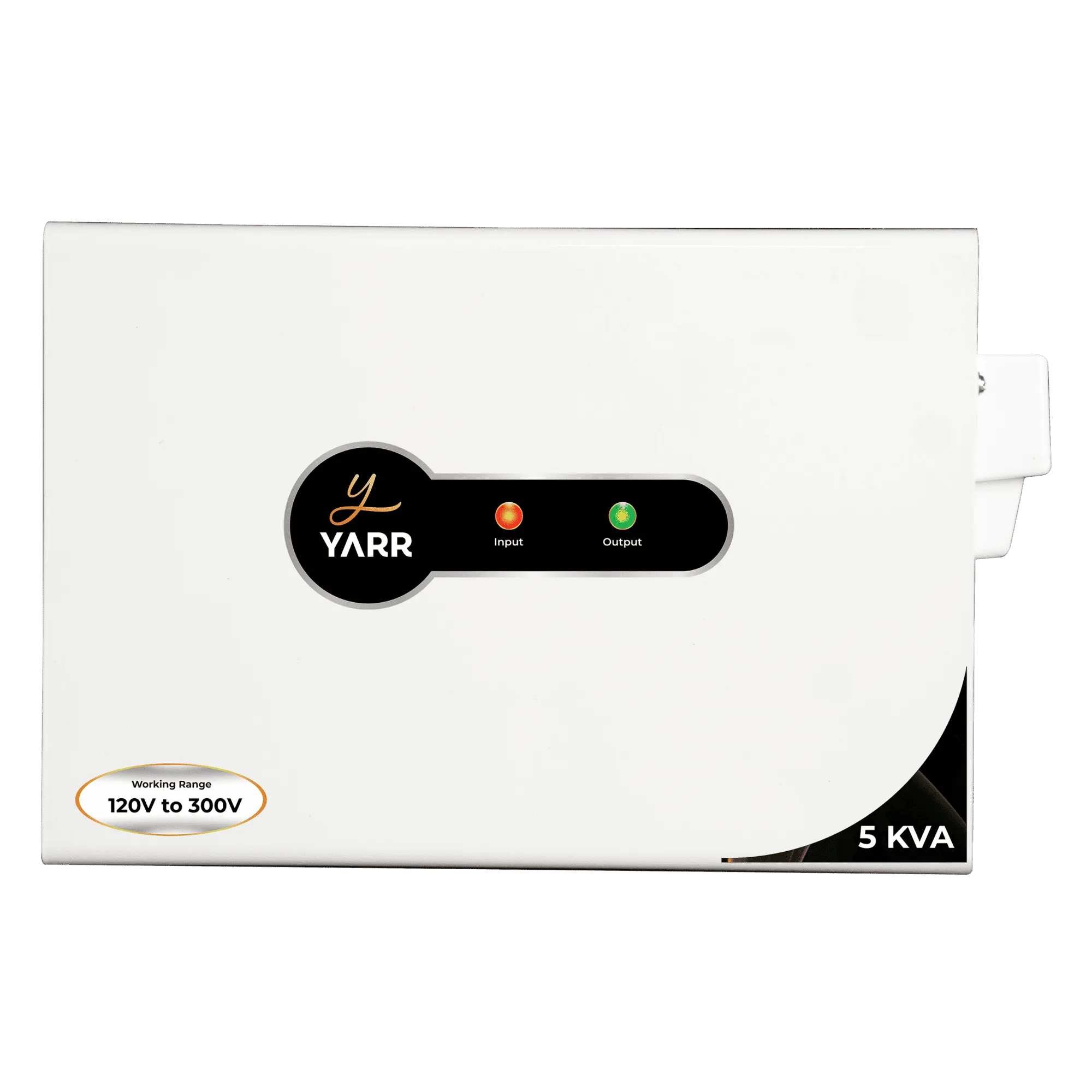 Yarr yr db 5120 15 amps voltage stabilizer white Front View