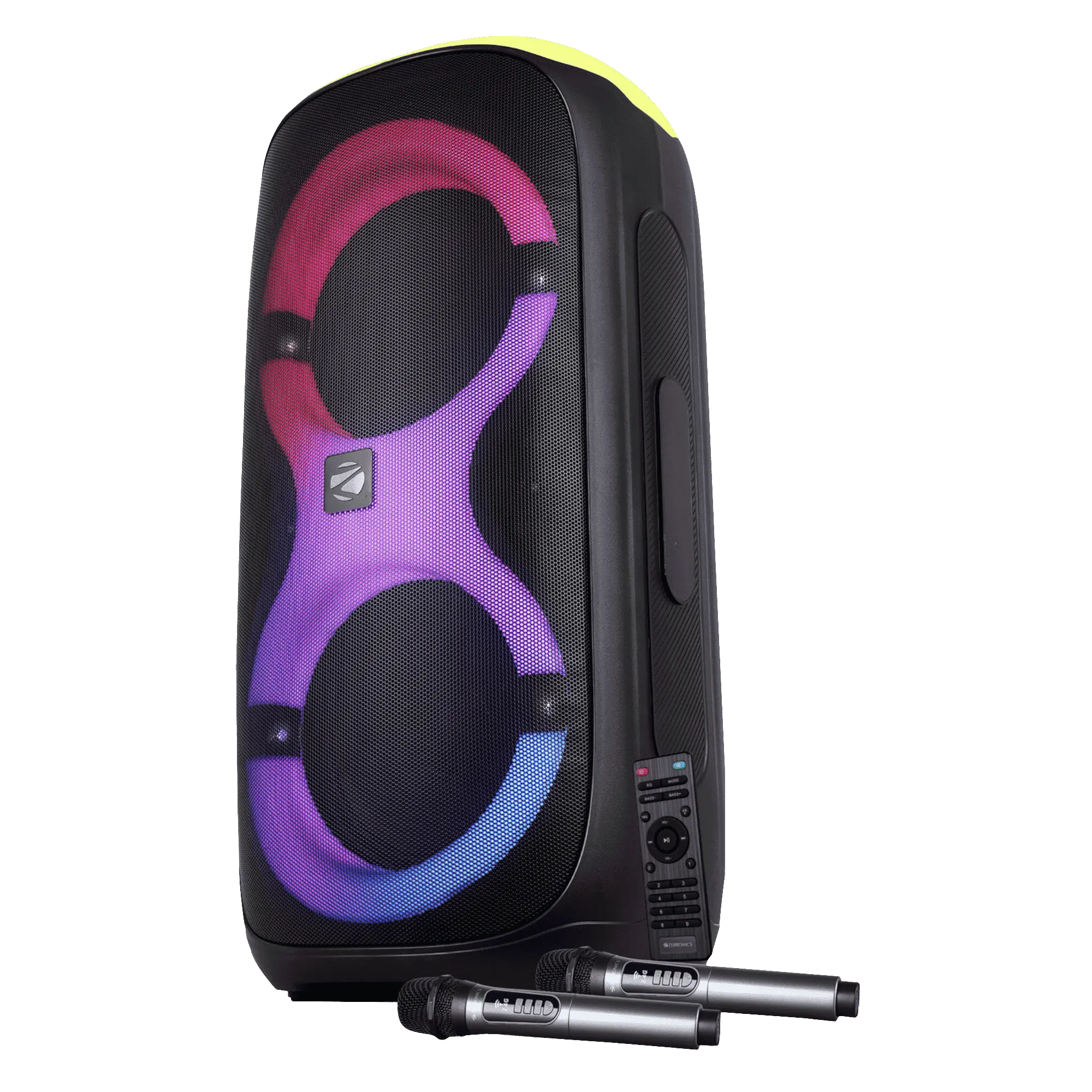 Zeb thump 802 bluetooth speaker black Full View