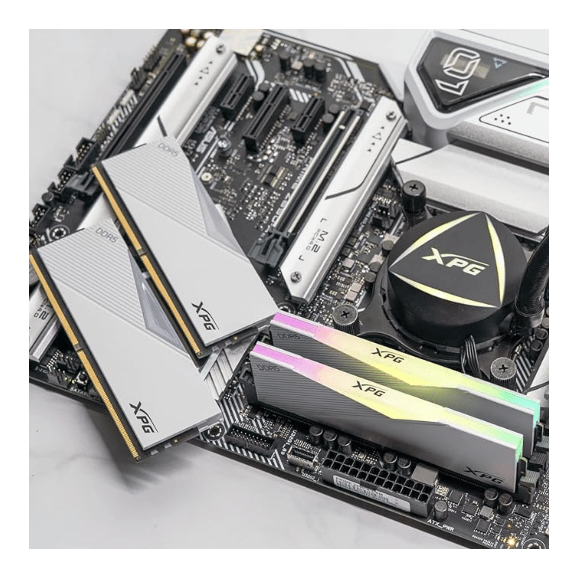 た*け様 【DD5】XPG DDR5 16GB×2 ホワイト た*け様 【DD5】XPG DDR5