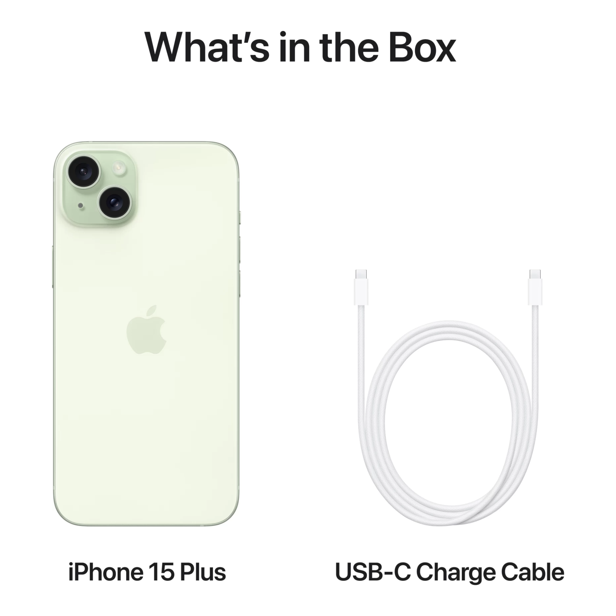 Buy Apple iPhone 15 Plus Green 256GB at best price in india
