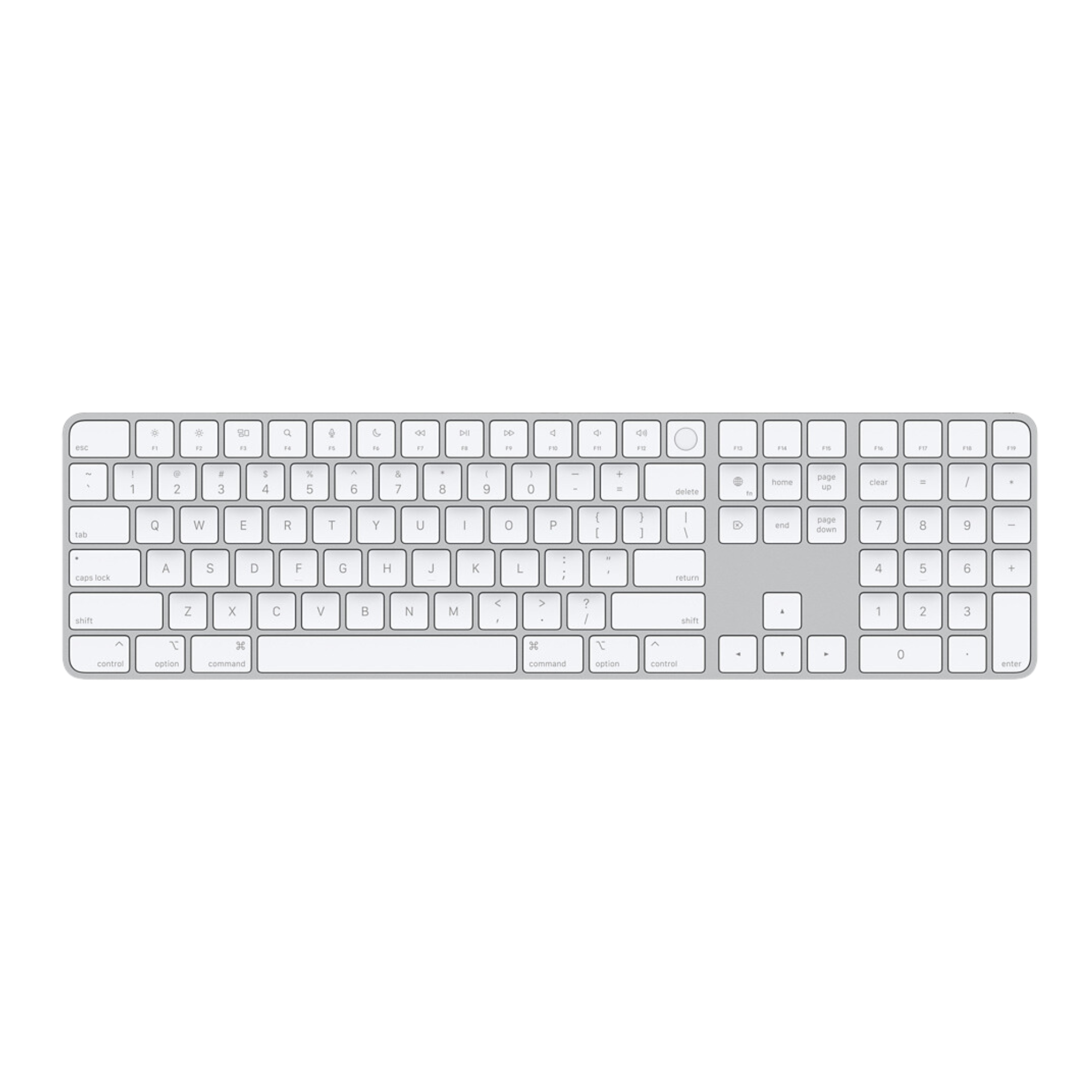 Apple Magic Keyboard - 英語（US） MK2A3LL/A Apple AP-MK2A3LL/A-B Apple Magic Keyboard - US English