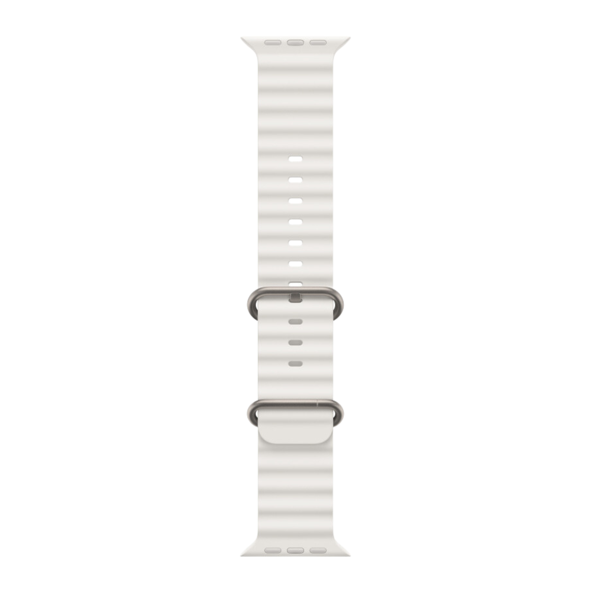 Apple Ocean White Strap for Ultra Watch (49mm) at Poorvika