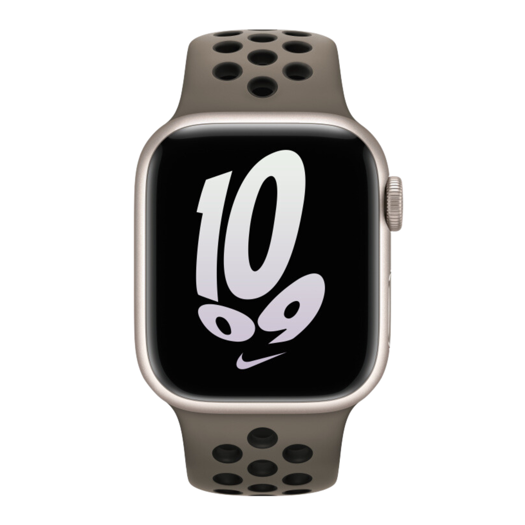 Get Apple Watch Nike Sport Band 41mm (Olive Grey Black)