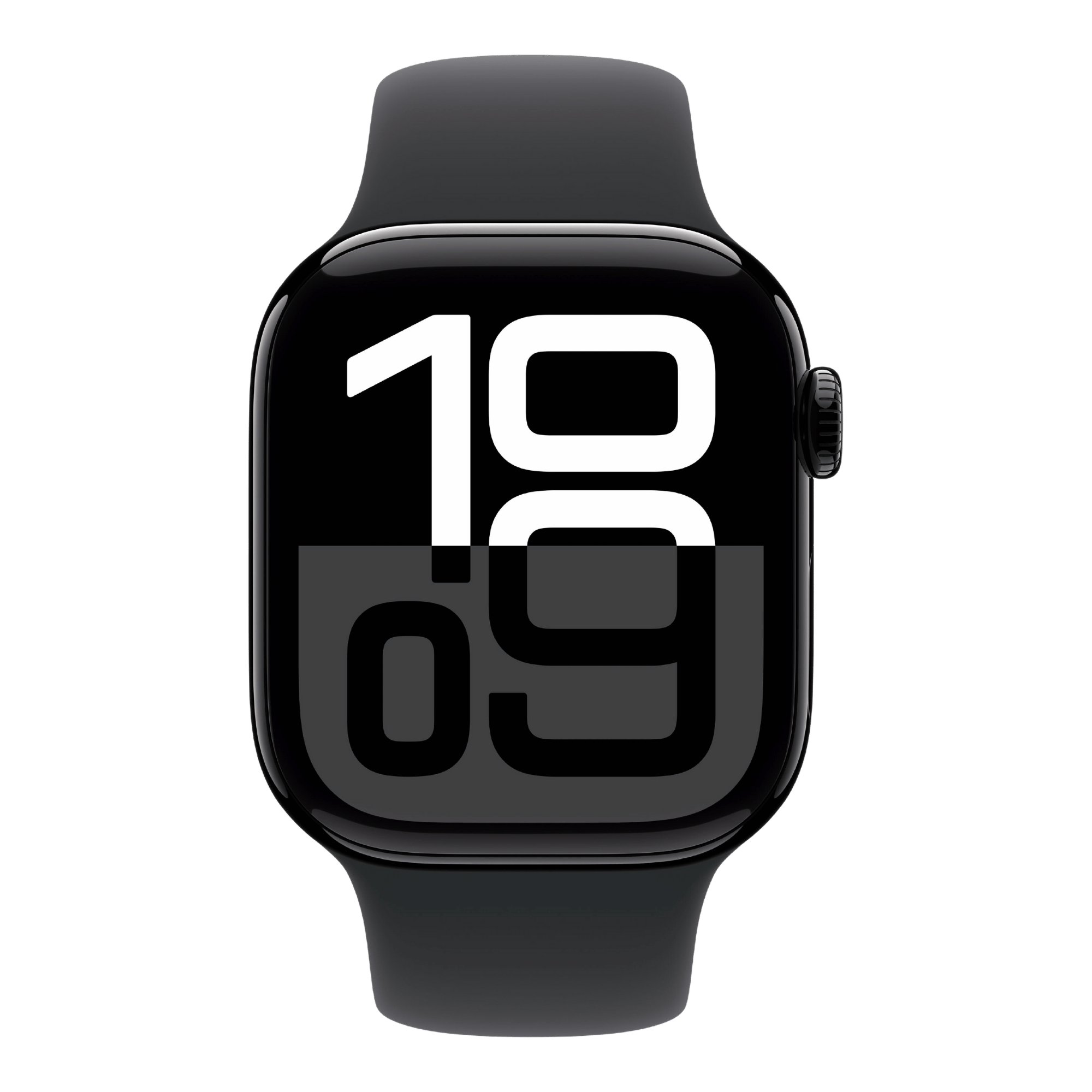 Get Apple Watch Series 10 GPS Jet Black Sport Band, 42 mm
