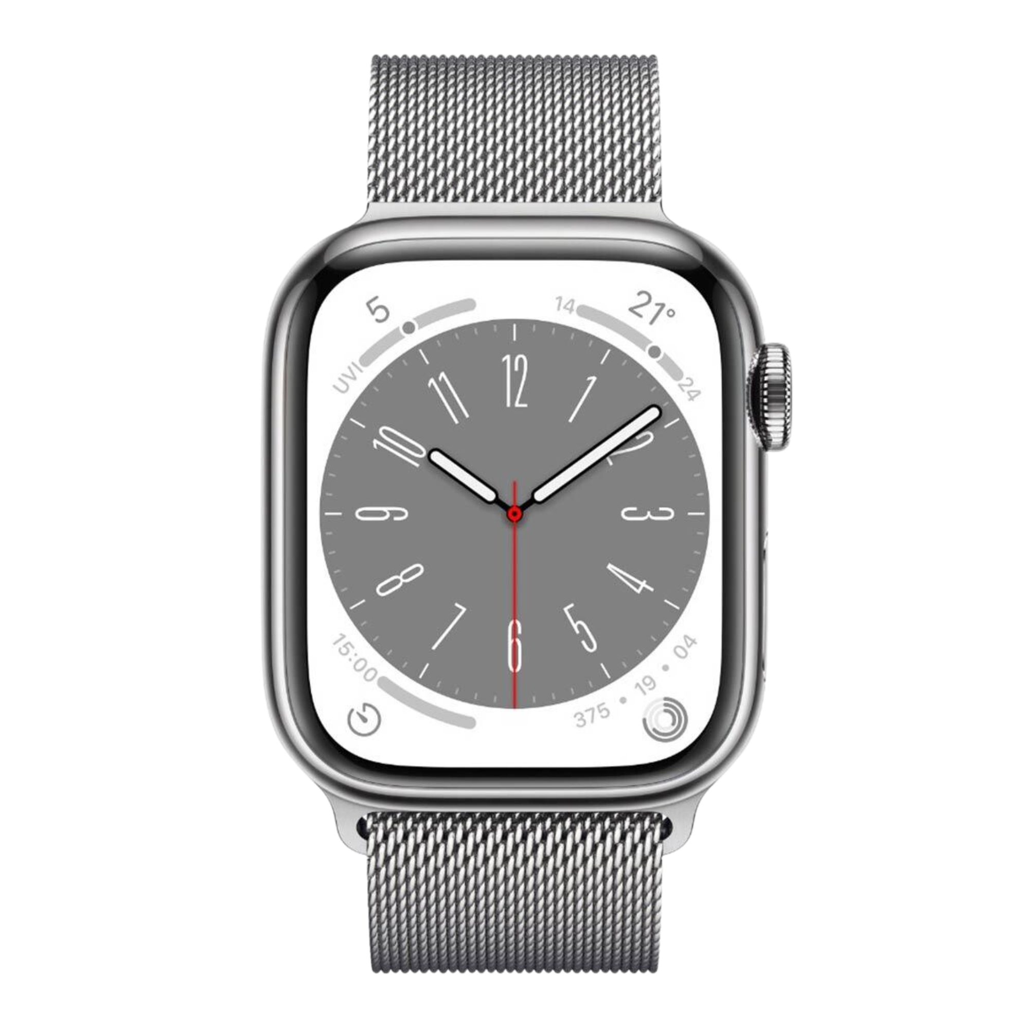 Buy the new Apple Watch Series 8 GPS + Cellular Silver 45mm