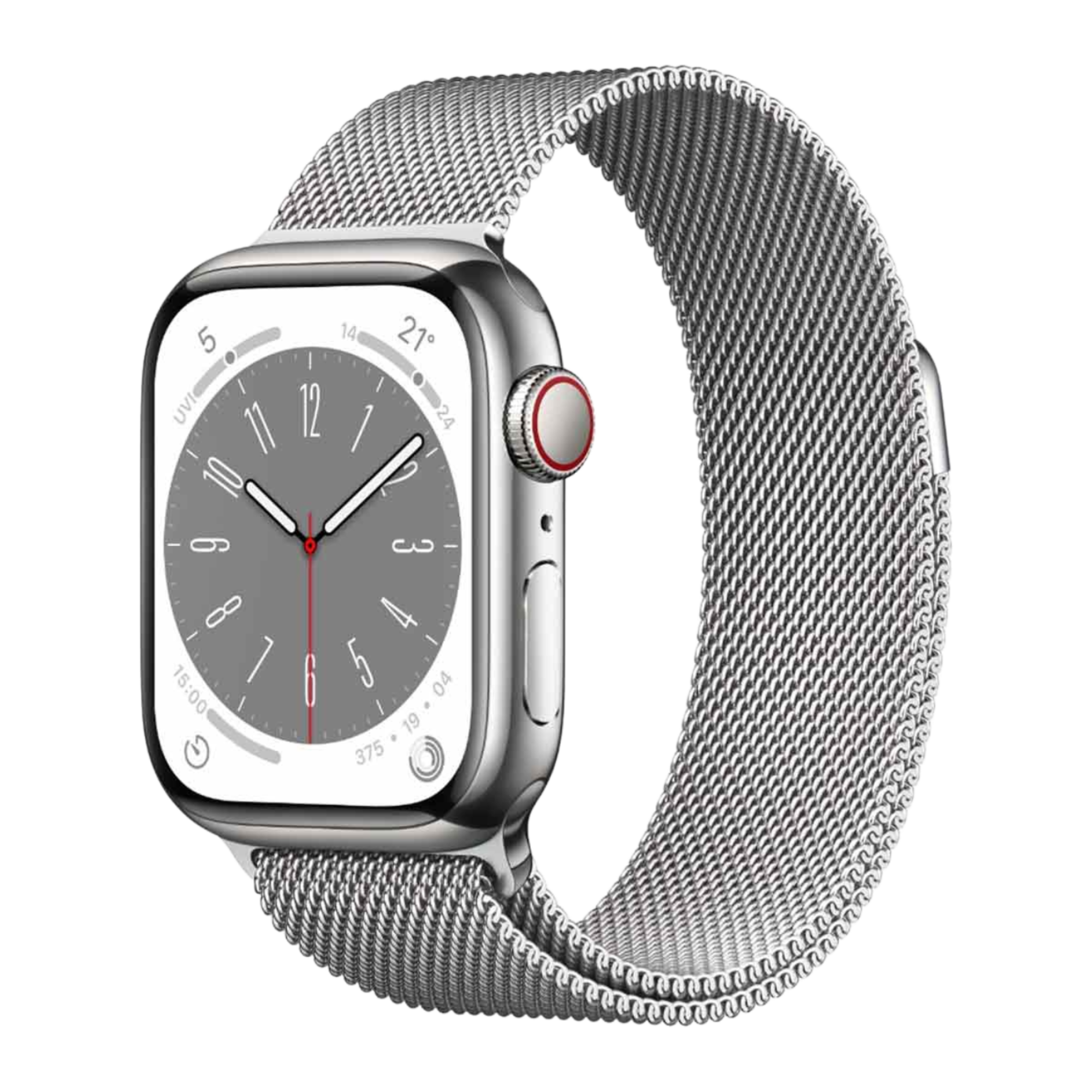 Buy Apple Watch Series 8 GPS + Cellular with Milanese Loop, Silver