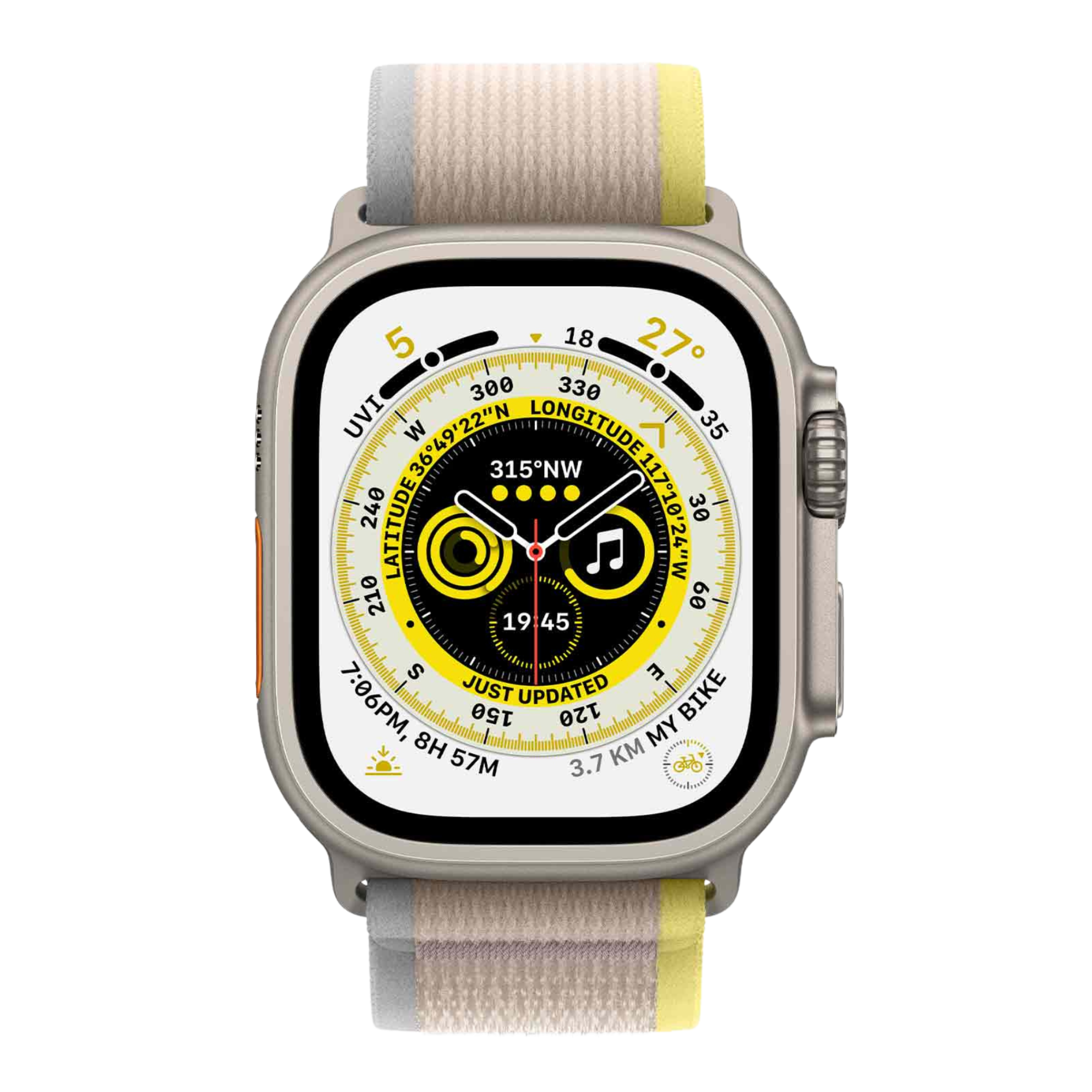 Buy Apple Watch Ultra GPS + Cellular(Yellow/Beige,49 mm)