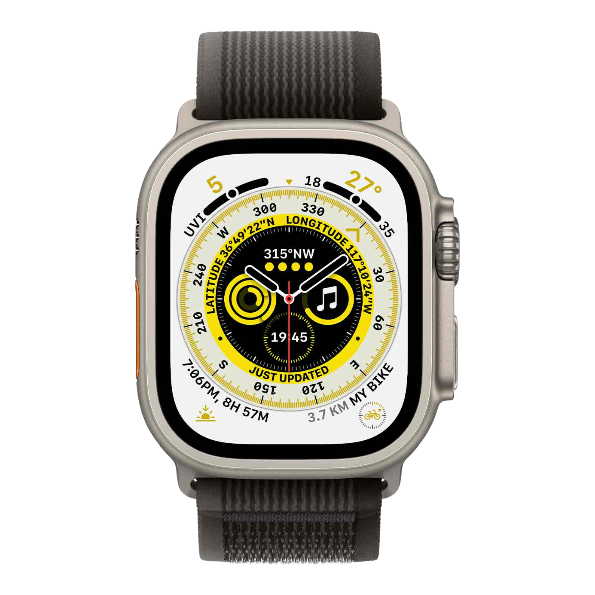 Apple trail loop black. Эпл вотч ультра 49 мм. Apple watch Ultra GPS + Cellular, 49 мм. Apple watch Ultra 49mm. Ремешки на Эппл вотч ультра.