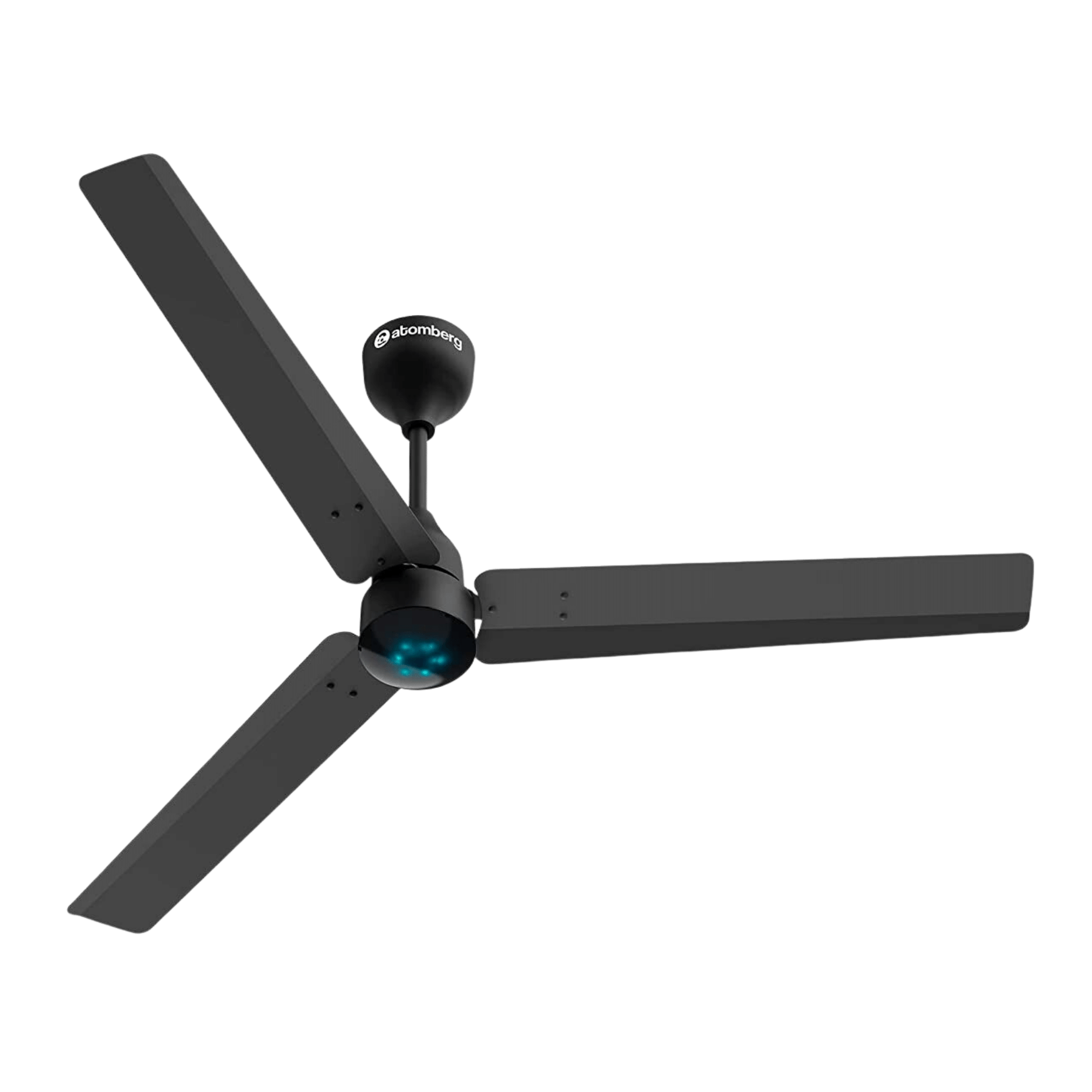 Shop Atomberg Renesa 1200 mm Ceiling Fan Midnight Black