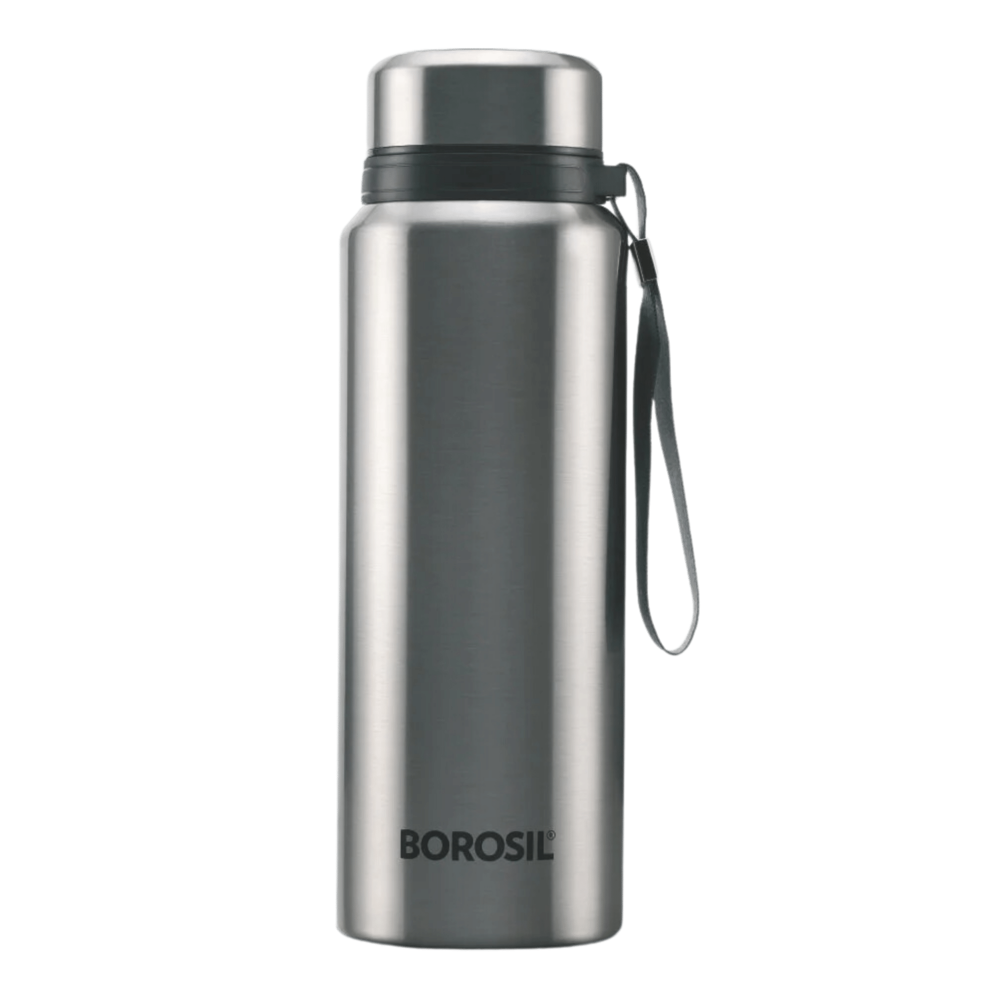 Buy Borosil Natural 750 ml Flask Bottle Silver at Poorvika