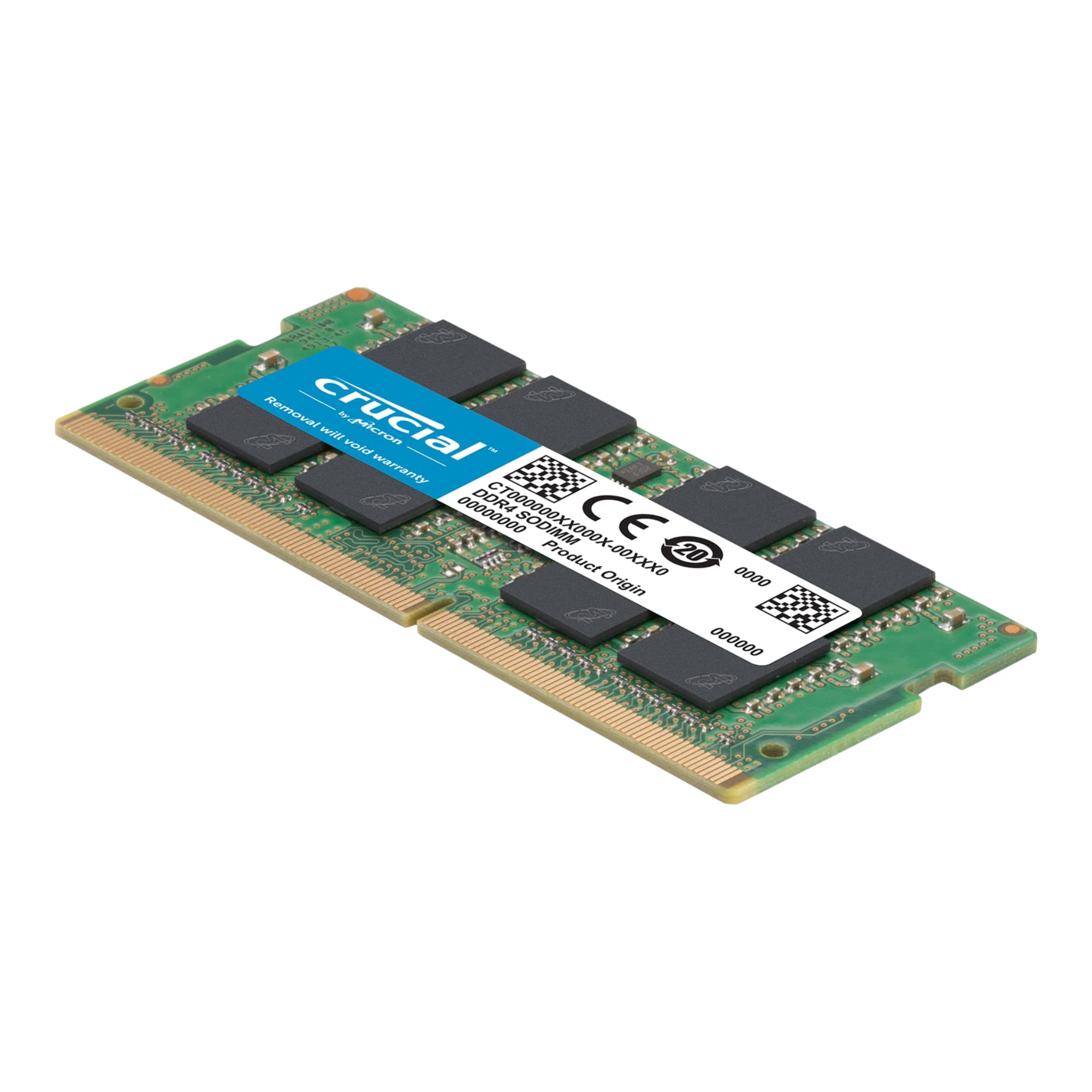 Crucial SO-DIMM DDR4 8 Go (2 x 4 Go) 3200 MHz CL22 SR X16 - Mémoire PC