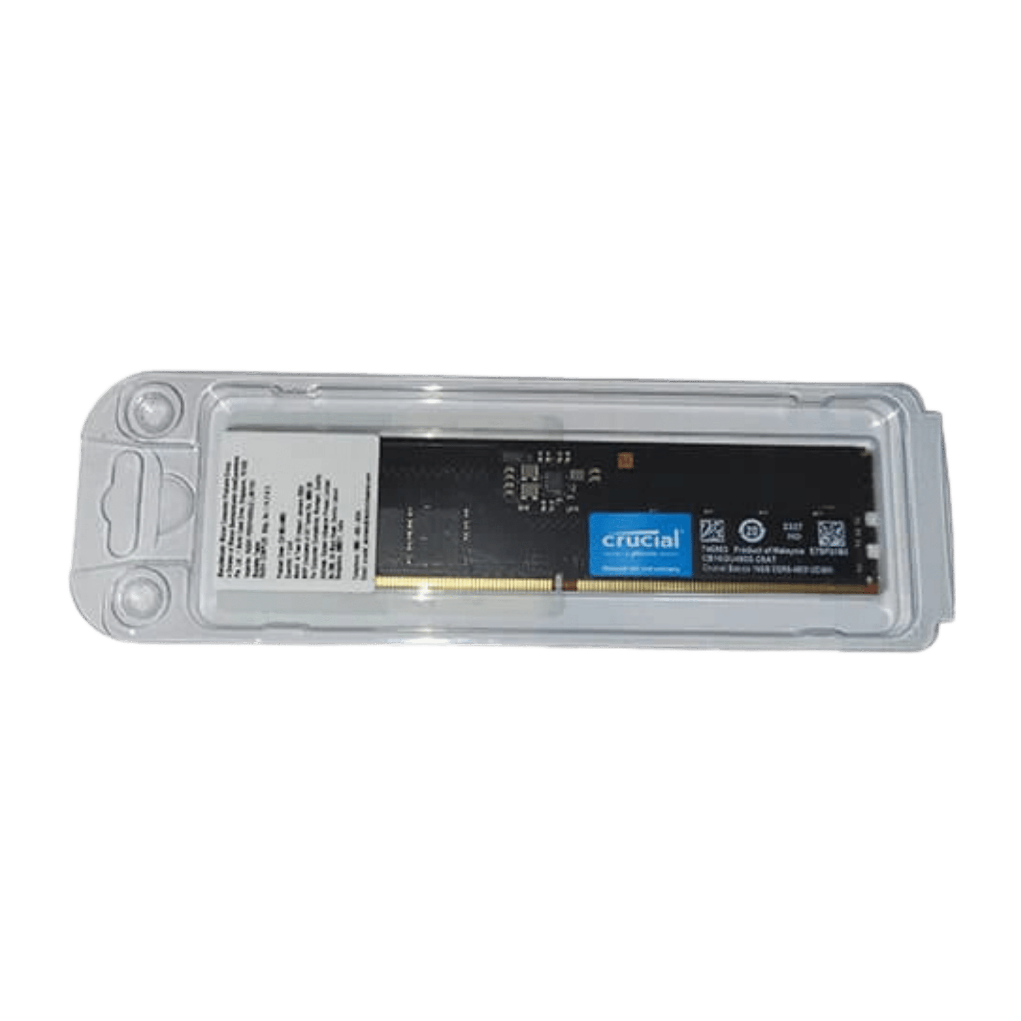 Buy Crucial DDR5 4800Mhz UDIMM Single Desktop RAM 16GB,Black