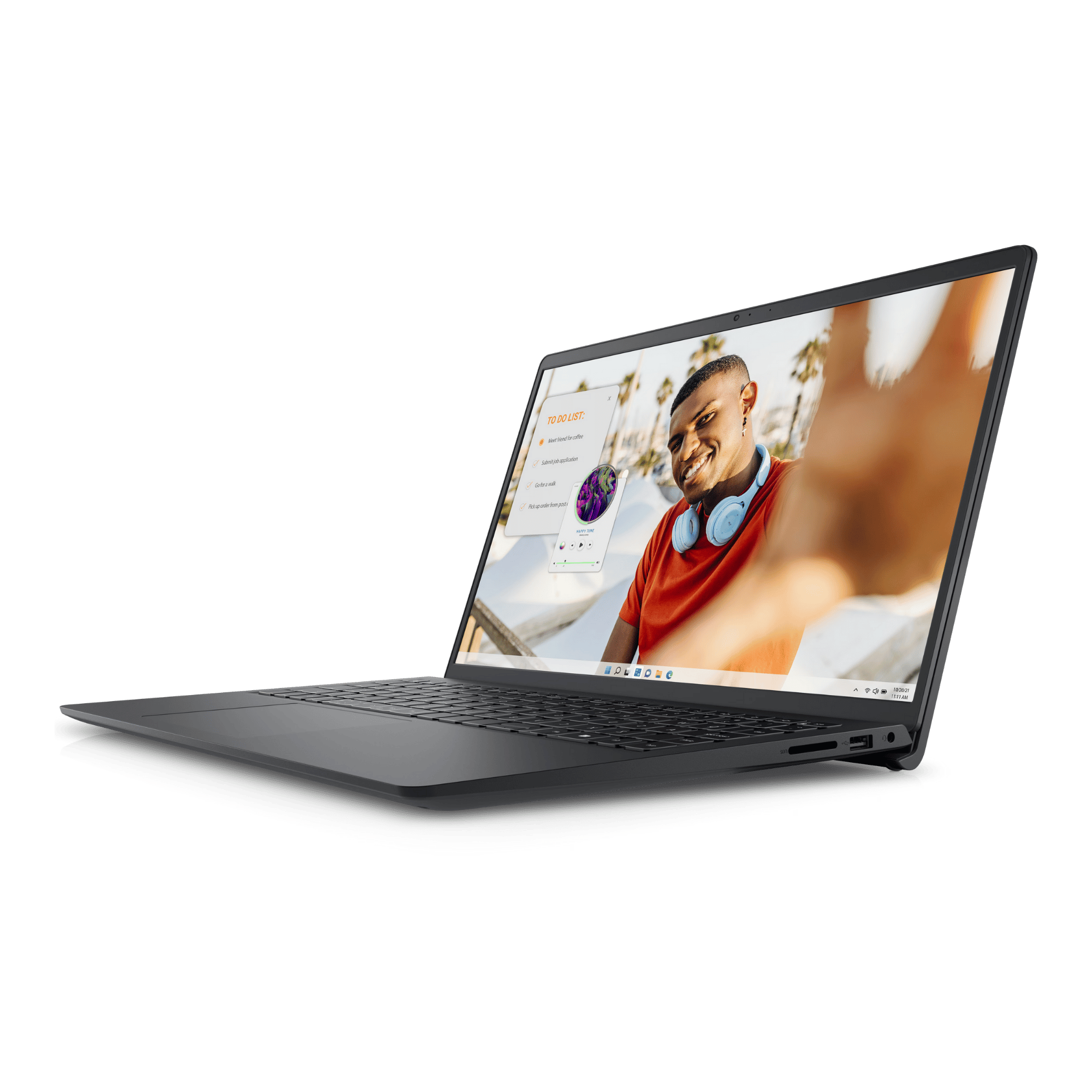 Dell Inspiron 3535 AMD Ryzen R5 7520U Laptop Black,8GB-512GB