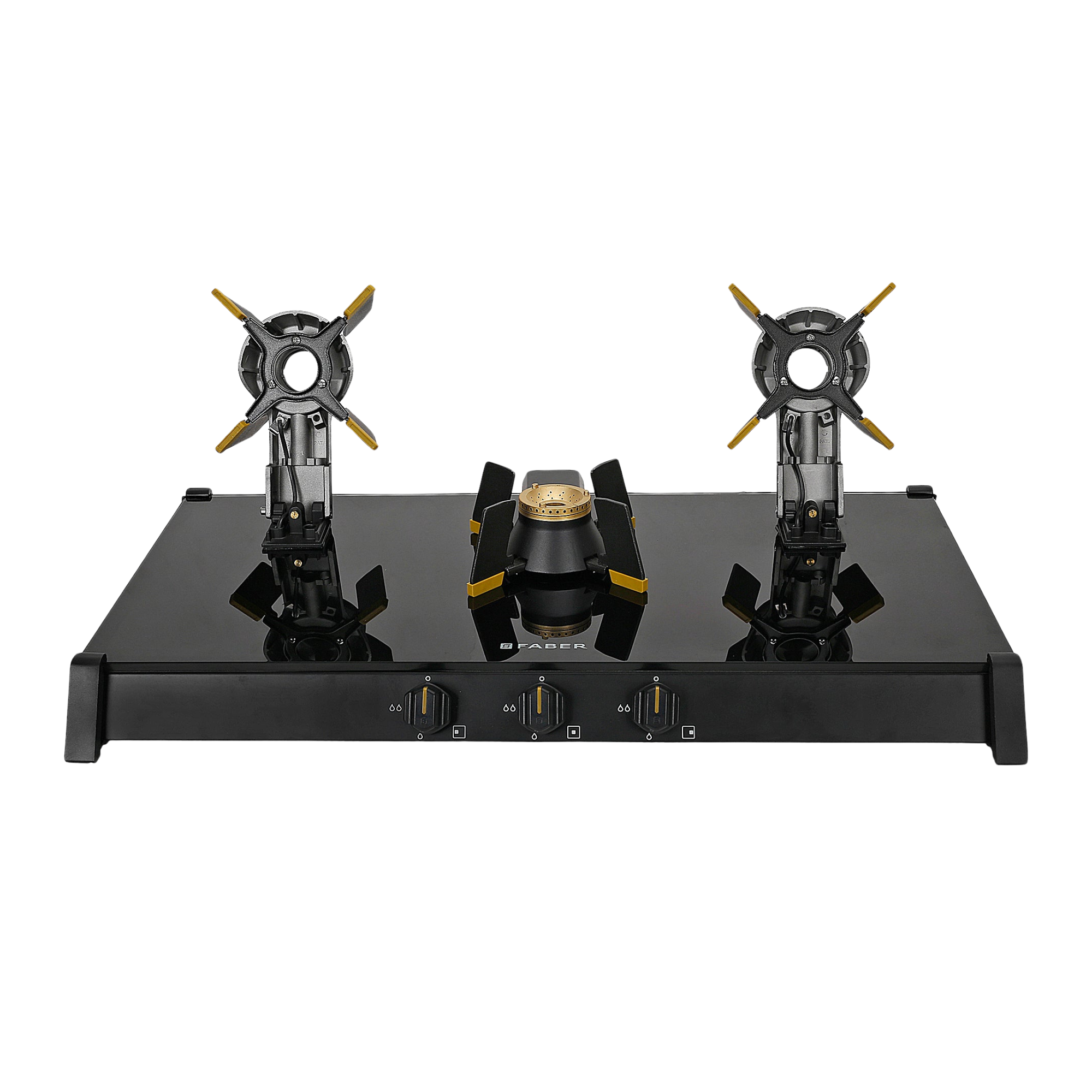 Shop FABER Cooktop Genius 753 AI BK 3 Burner Hob ( Black )