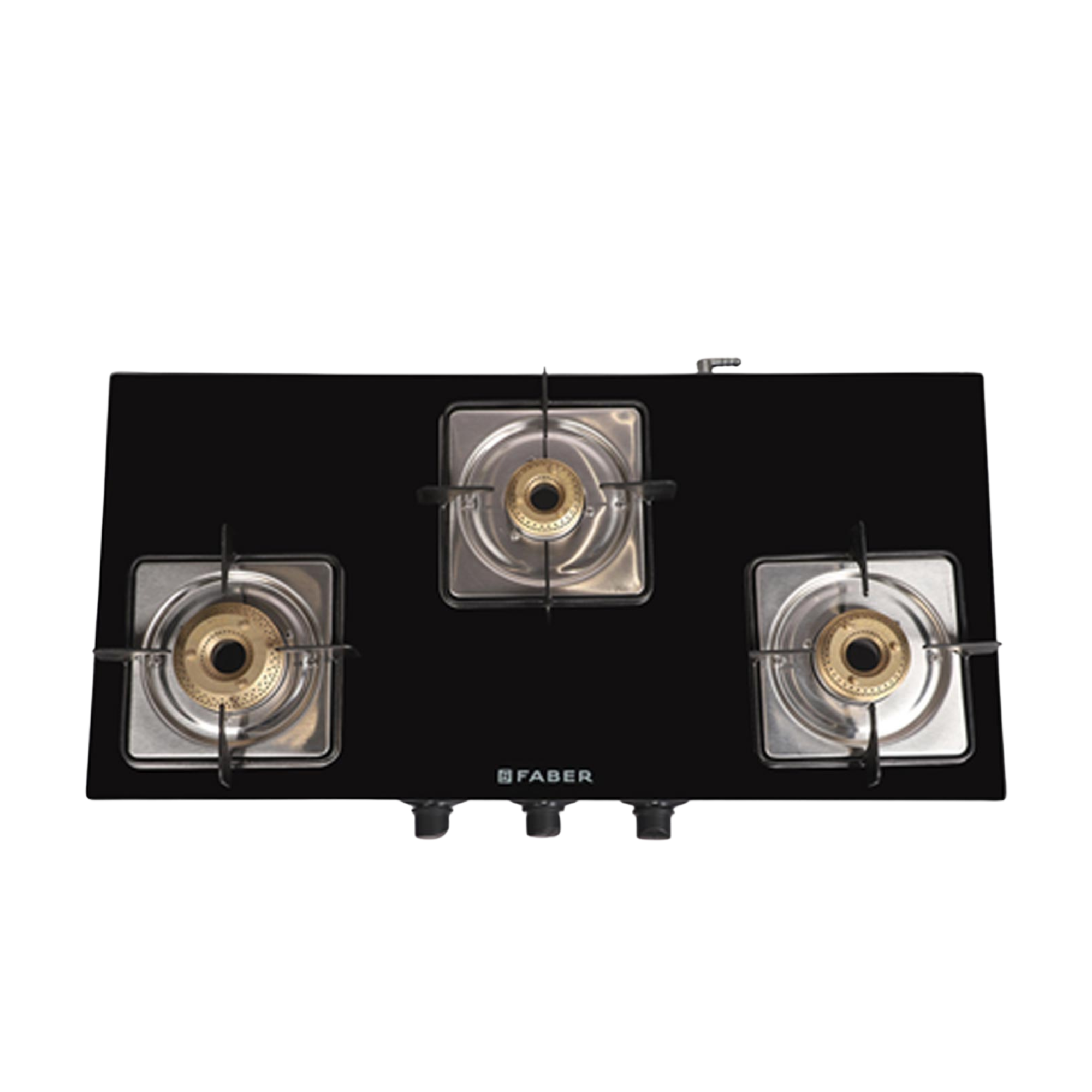 Buy FABER Cooktop Royal 3BB BK 3 Burner Gas Stove black at Poorvika online