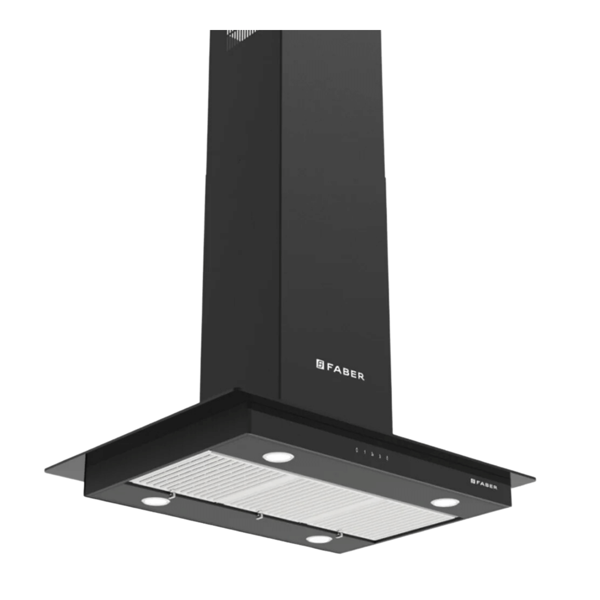 Buy FABER Hood Hercules Isola DTC BK 90 Ceiling Mounted Chimney Black
