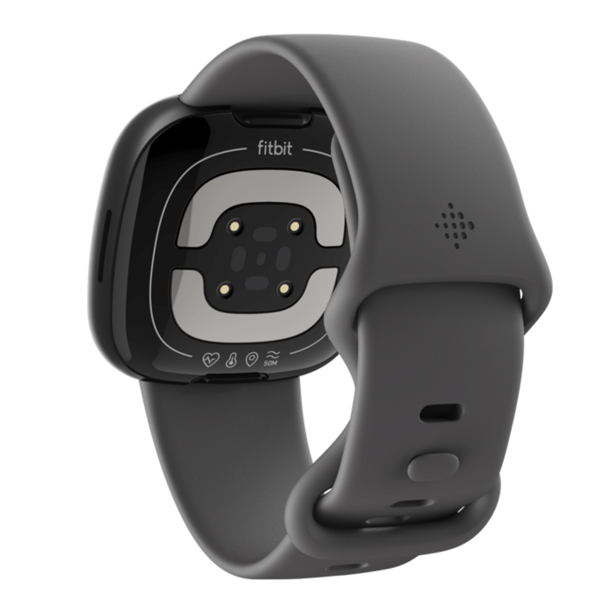 Fitbit Sense 2 Smartwatch (Shadow Grey Graphite) at Poorvika