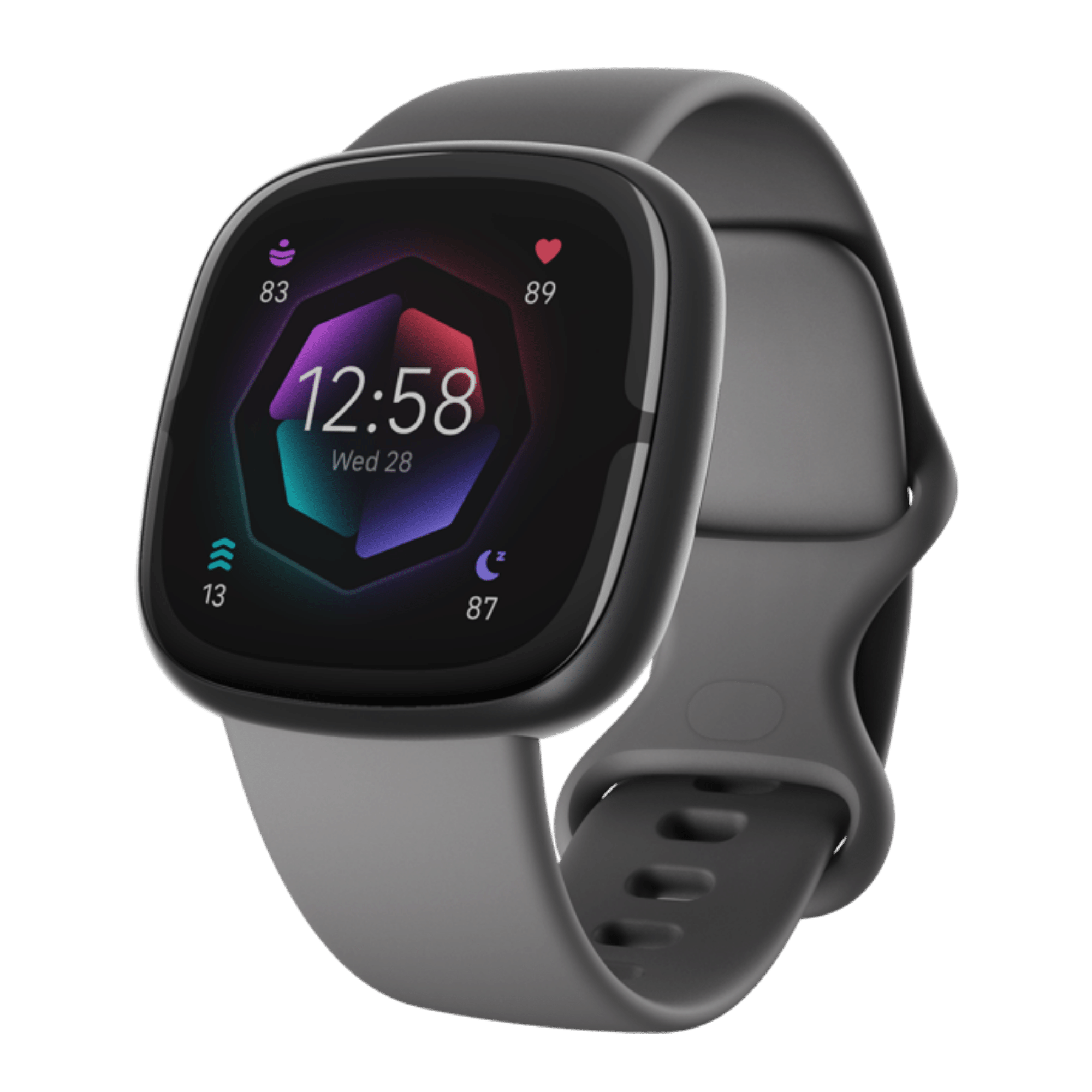 fitbit sense 2 advanced health smartwatch shadow grey graphite