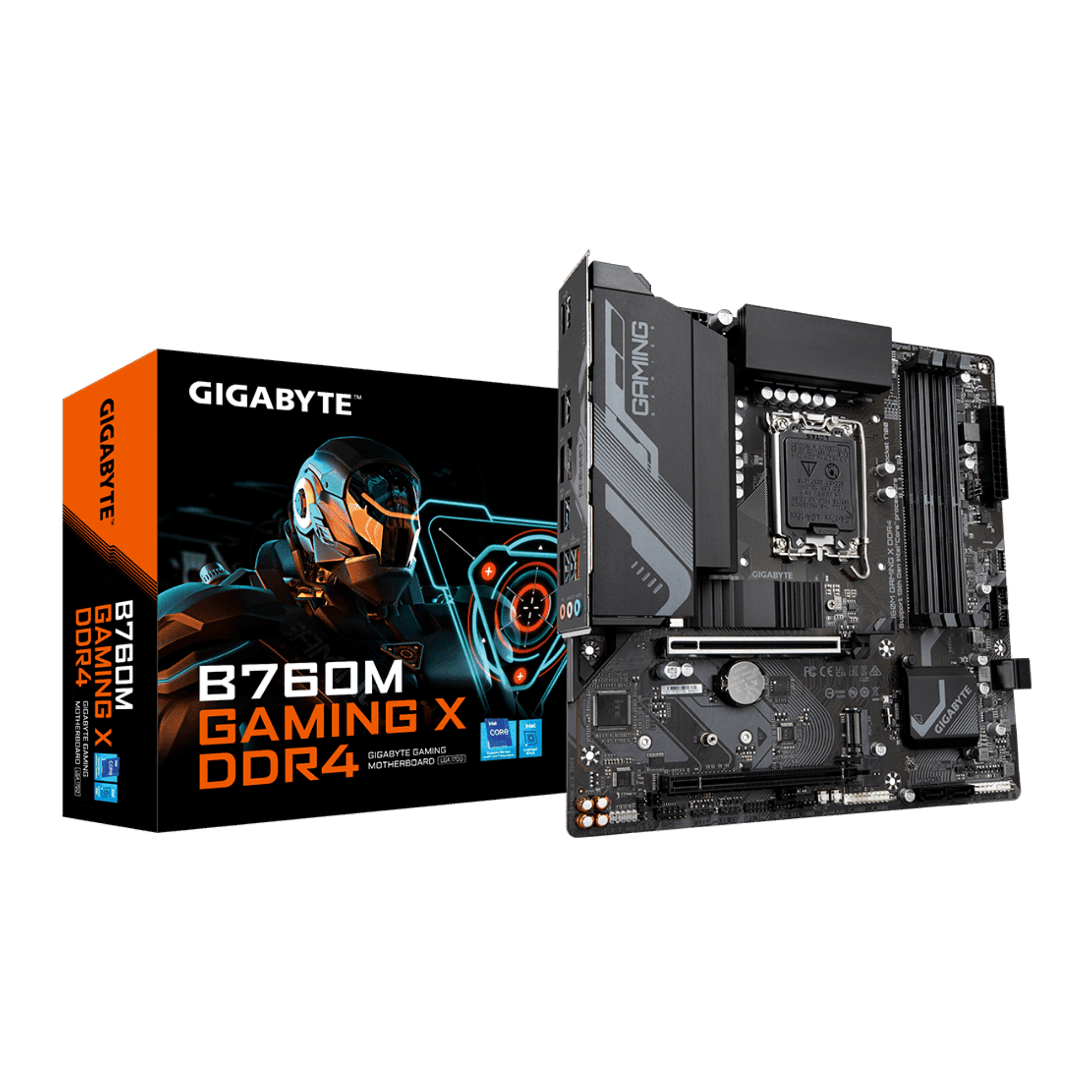 Buy Gigabyte B760M Intel mATX DDR4 Gaming Motherboard Black